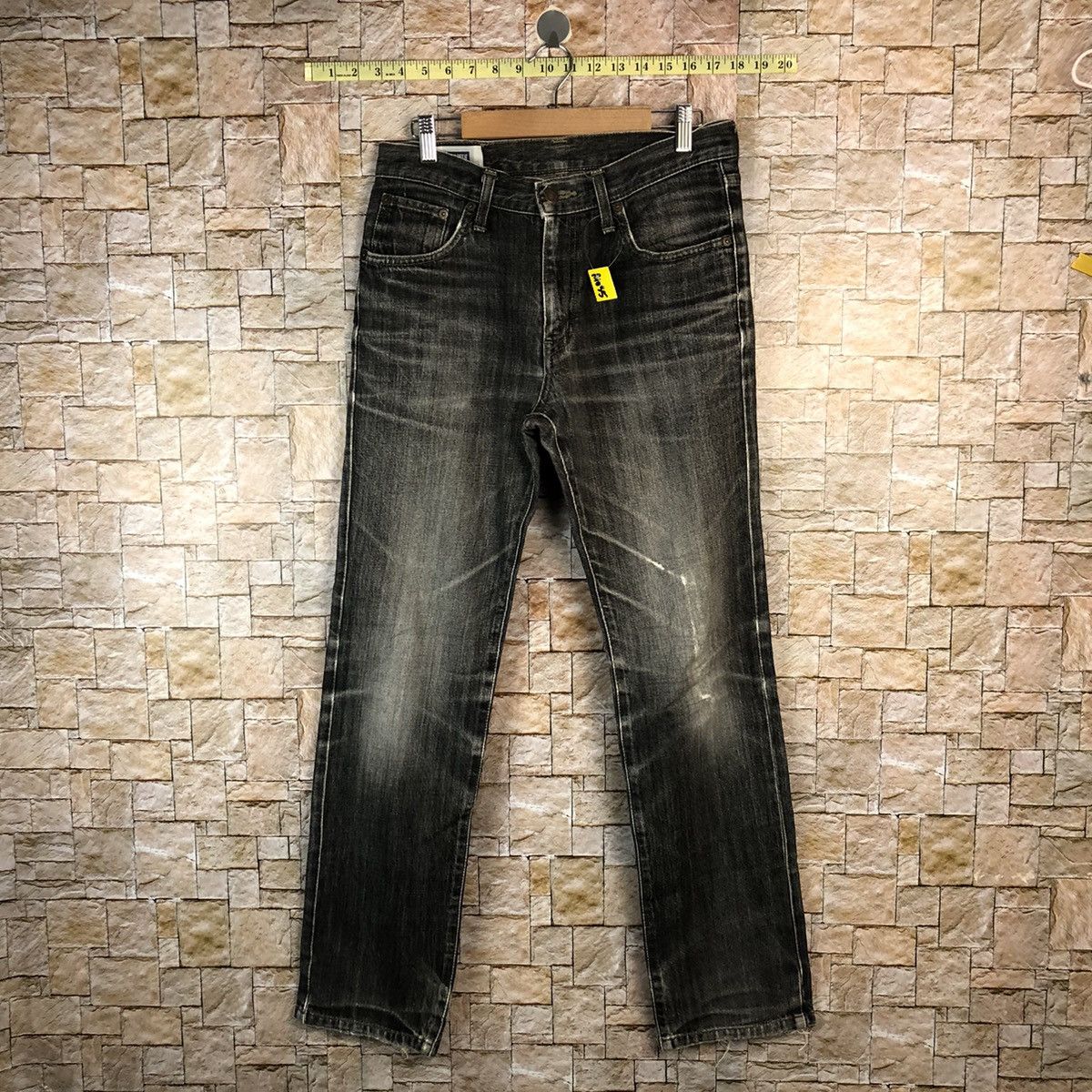 Edwin Edwin Black ripped distressed Denim Pants #A1035 Size US 29 - 1 Thumbnail