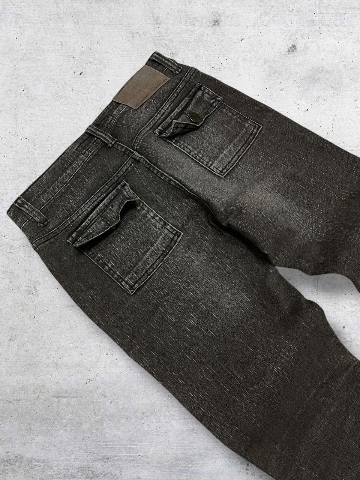 semanticdesign VINTAGE COUPE DE BEAUTE OG DESIGNER JAPAN FLARED BUSHPANT Size US 27 - 13 Thumbnail