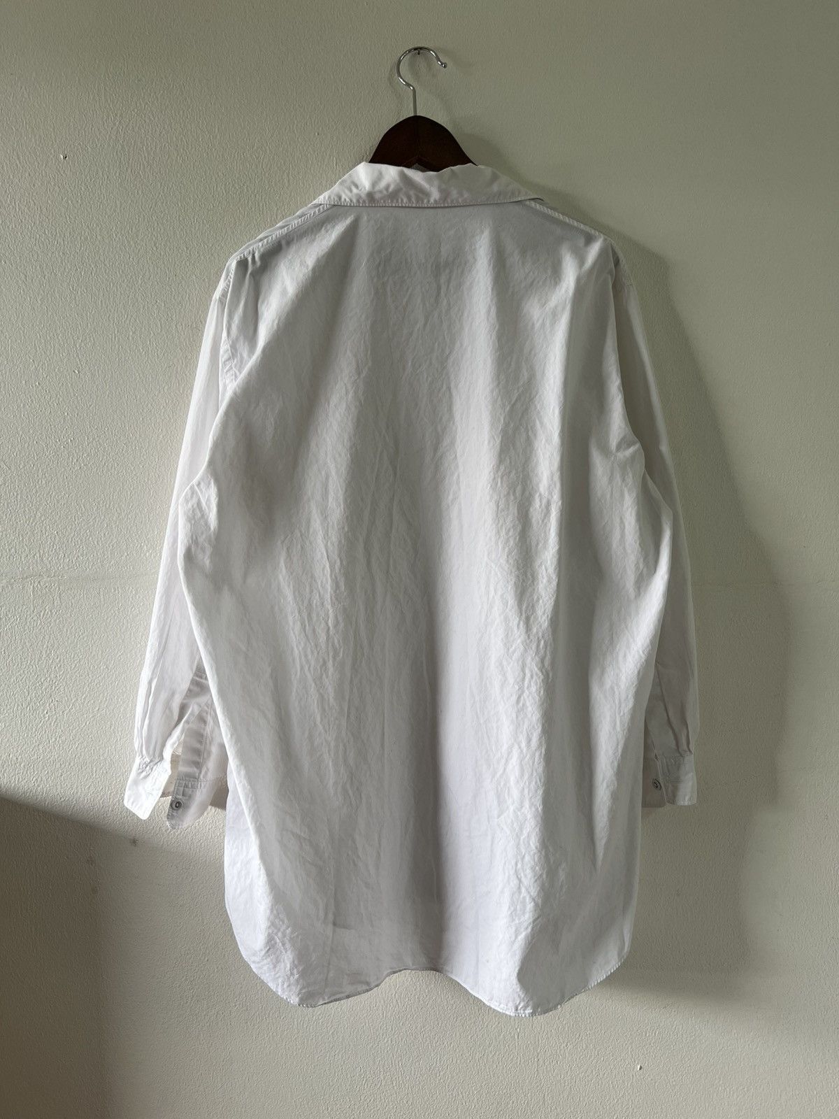 Yohji Yamamoto Vintage 90s Yohji Yamamoto Long Shirt Size US M / EU 48-50 / 2 - 7 Thumbnail