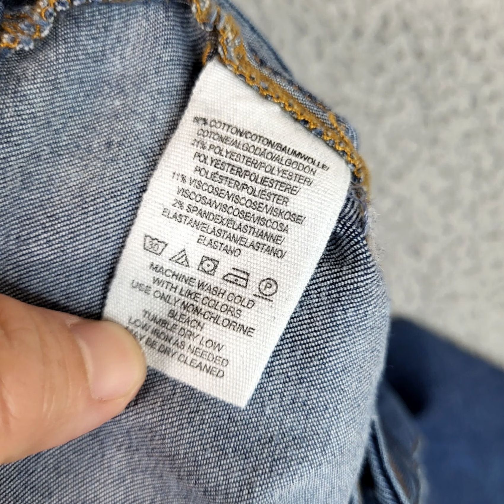 Free People Free People Jeans Women's Blue High Rise Flared Raw Hem Denim Size 29 Size 29" - 6 Thumbnail