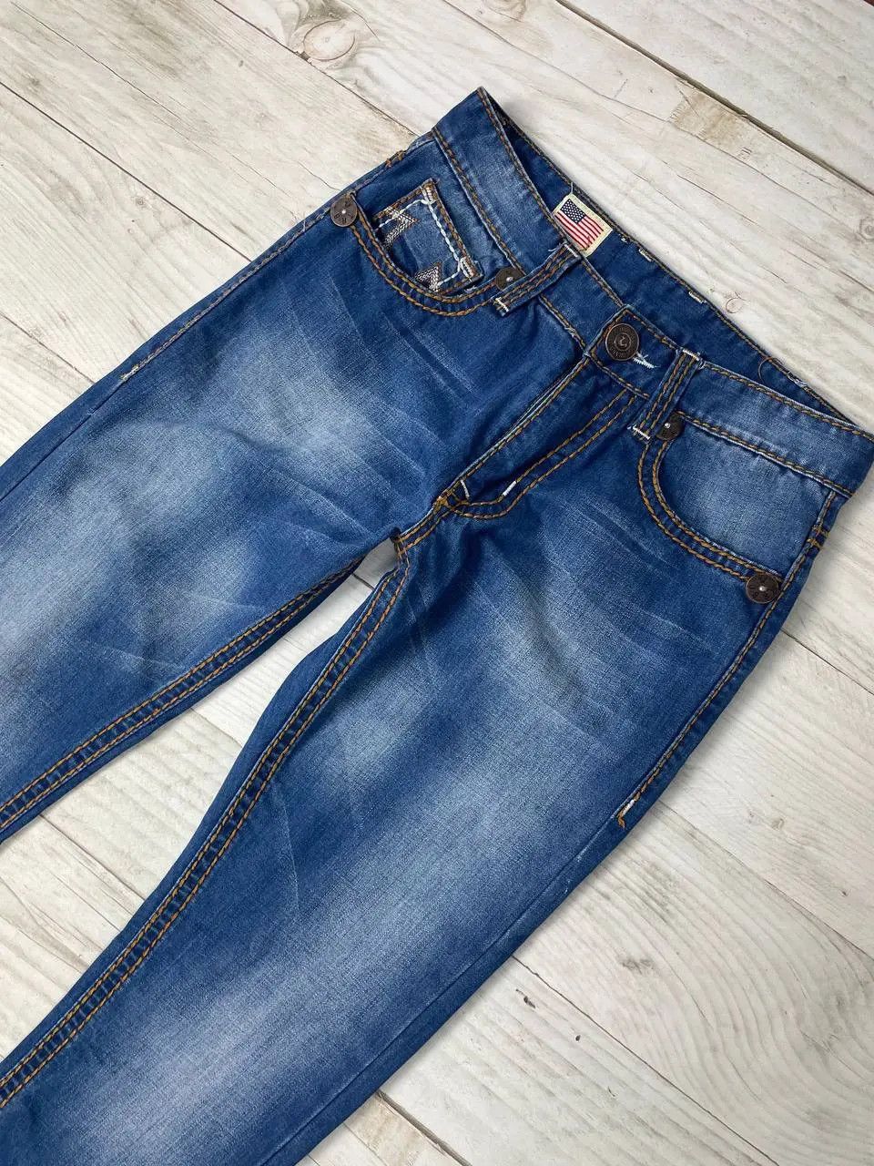 True Religion Vintage True Religion Billy Super Big T Jeans Denim Y2K Size US 30 / EU 46 - 8 Thumbnail