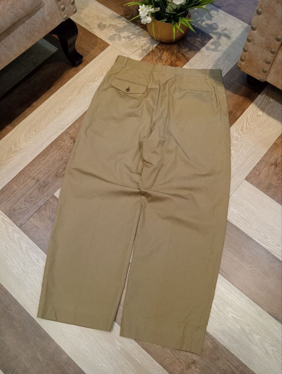 Dior VINTAGE CHRISTIAN DIOR BAGGY TROUSER PANTS Size US 34 / EU 50 - 7 Thumbnail