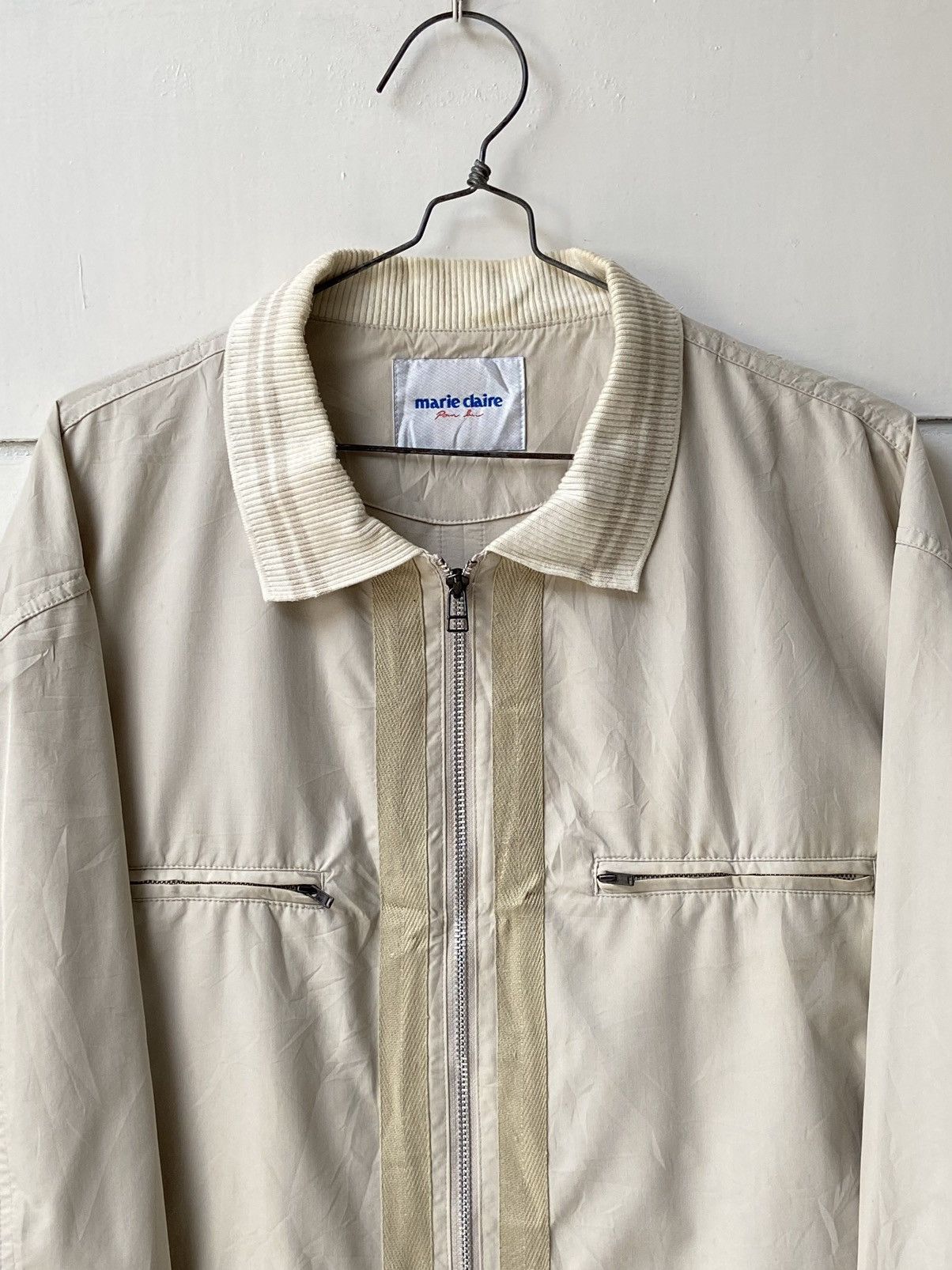 Designer × Japanese Brand MARIE CLAIRE Cream Jacket Size US XXL / EU 58 / 5 - 11 Thumbnail