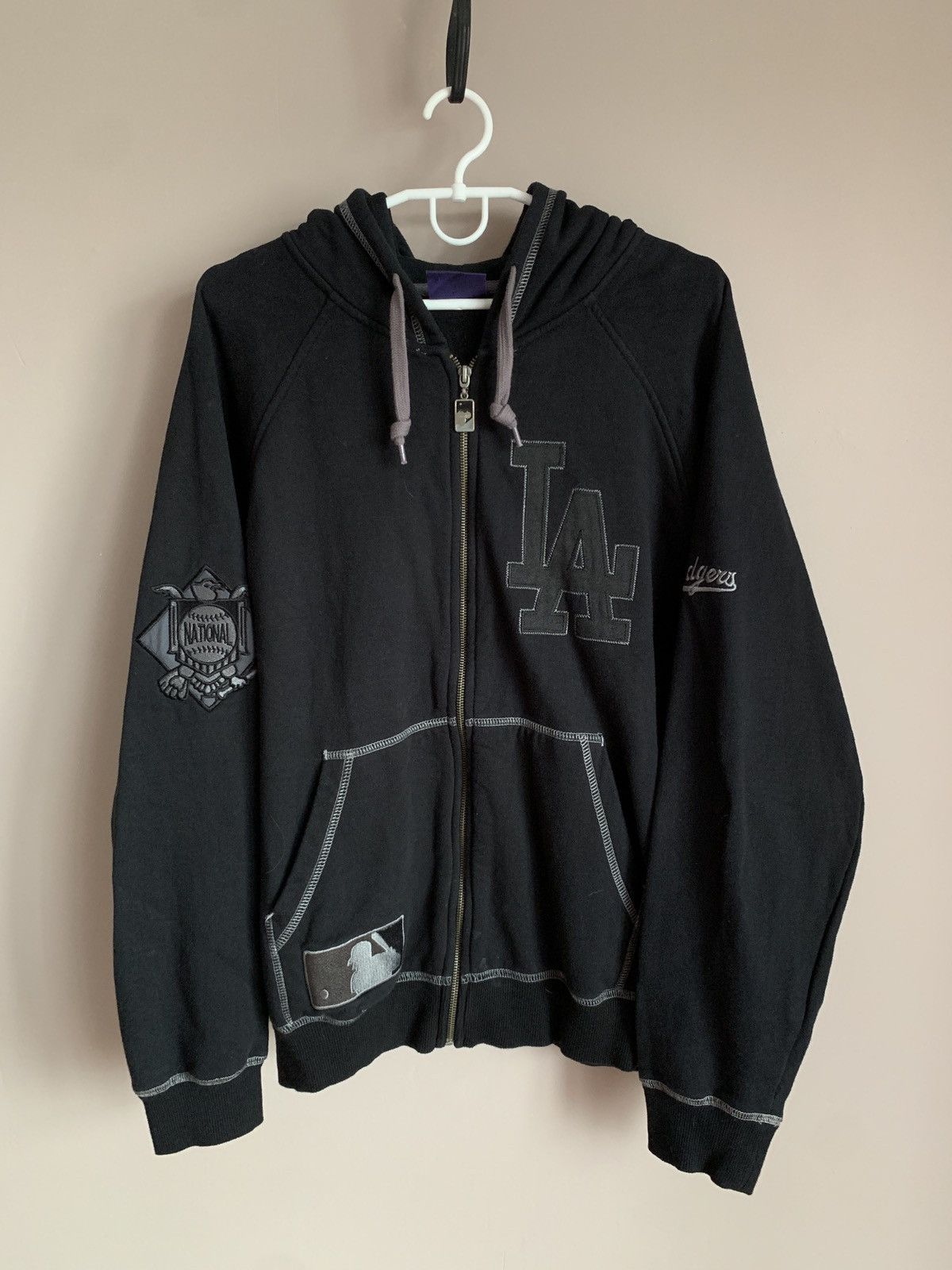 MLB Los Angeles Dodgers Vintage Baseball Hoodie MLB Size Large Size US L / EU 52-54 / 3 - 1 Thumbnail