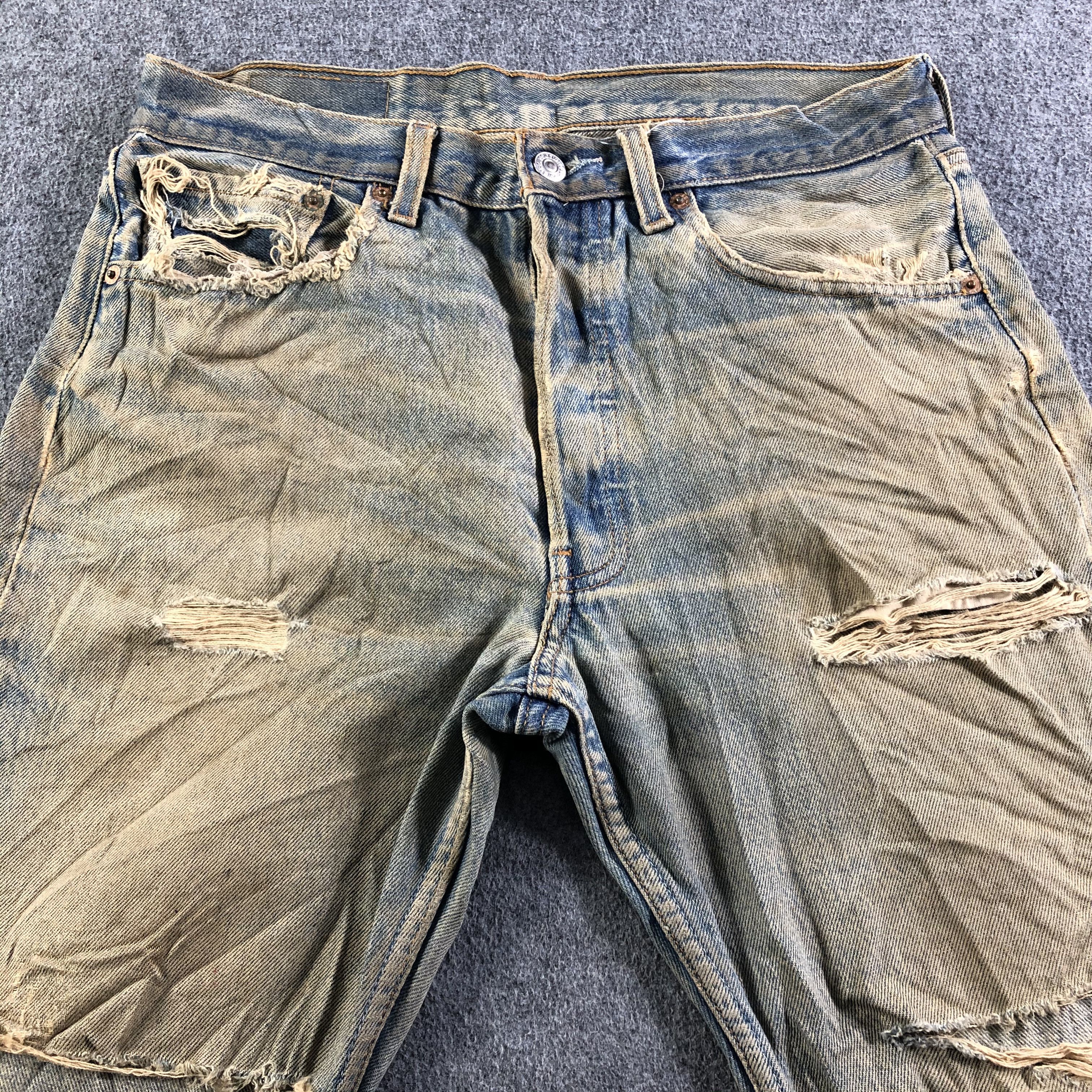 Levi's 90s Vintage Levis 501 Jeans-J3637 Size US 30 / EU 46 - 3 Thumbnail