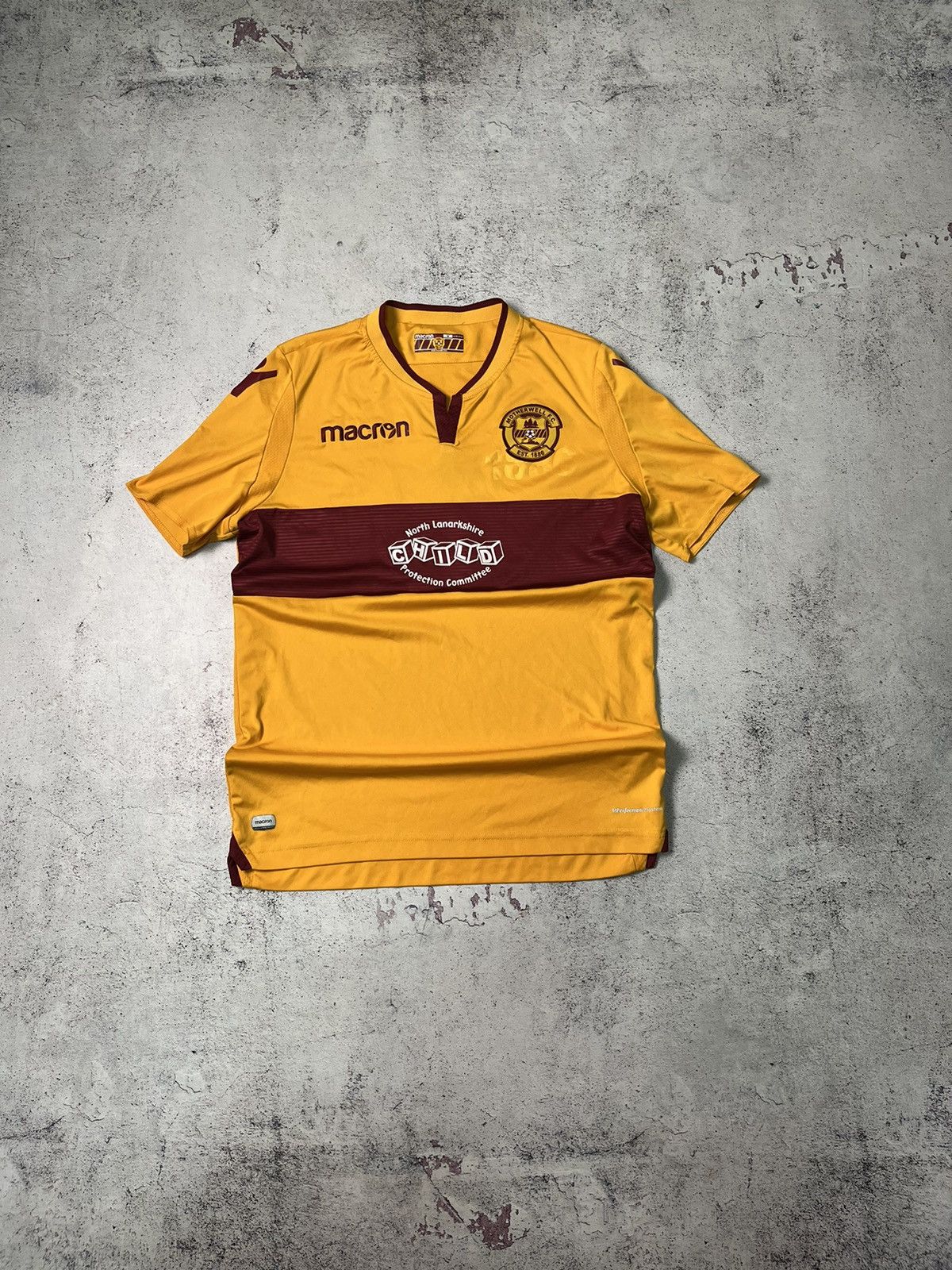 Macron MOTHERWELL 2017/18 HOME FOOTBALL SHIRT SOCCER JERSEY MACRON Size US M / EU 48-50 / 2 - 1 Thumbnail