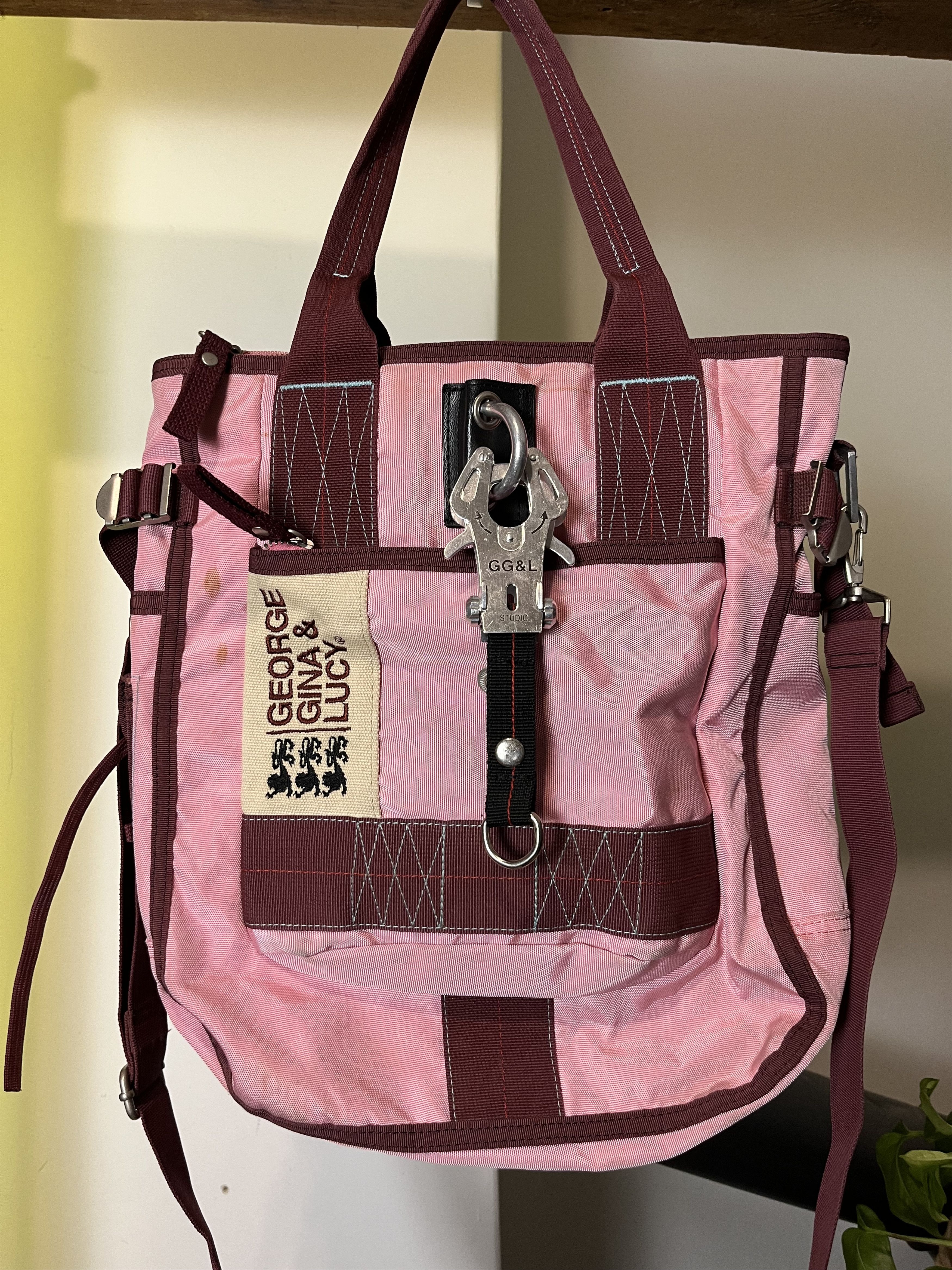 Japanese Brand × Vintage George Gina & Lucy Little Sushi Pink GGL Bags y2k Size ONE SIZE - 3 Thumbnail