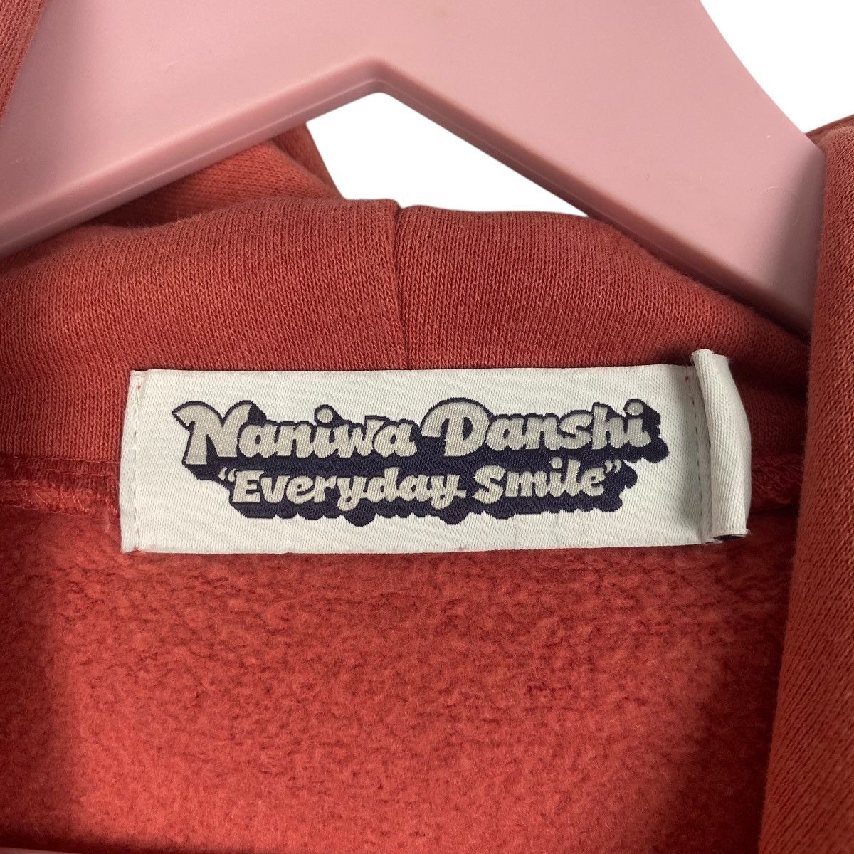 Designer × Vintage Vintage Naniha Danshi Hoodie Red Size L / US 10 / IT 46 - 7 Thumbnail