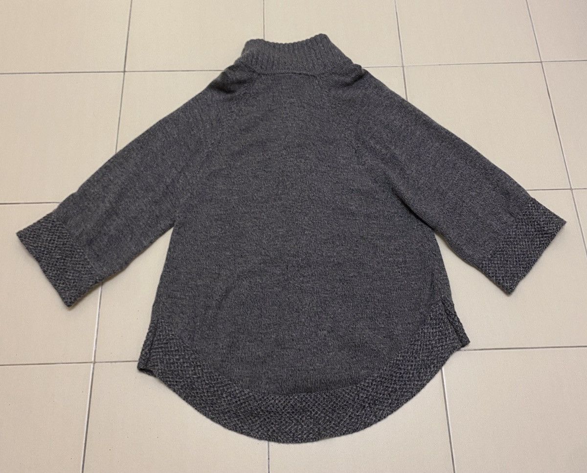 Japanese Brand 23 Homme 3/4 Sleeve Knit Sweater Size M / US 6-8 / IT 42-44 - 4 Thumbnail