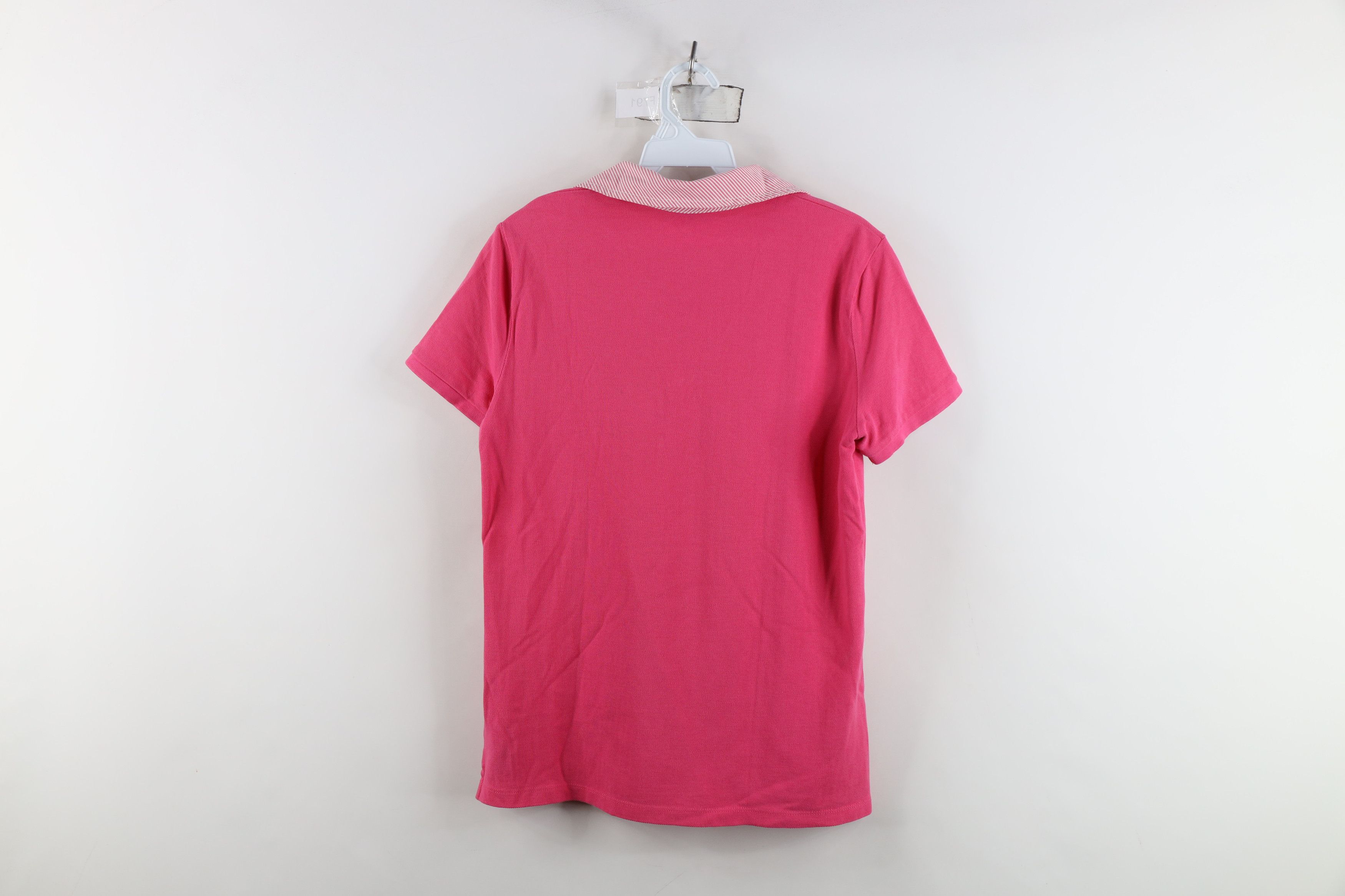 Ralph Lauren Vintage Y2K Ralph Lauren Crest Collared Polo Shirt Pink Size M / US 6-8 / IT 42-44 - 12 Thumbnail