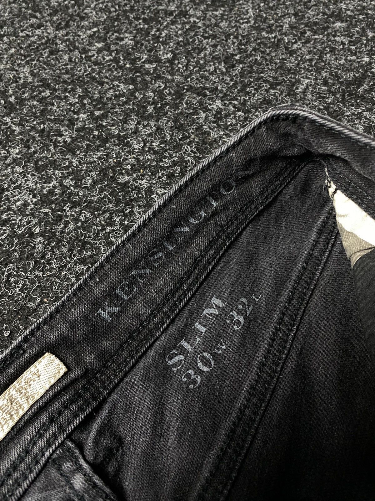 Burberry × Vintage BURBERRY LONDON Y2K CHECK NAVY JEANS PANTS Size 30" / US 8 / IT 44 - 12 Thumbnail