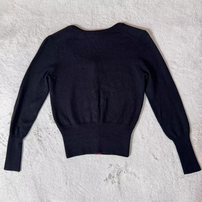 Vivienne Westwood Vivienne Westwood A black wool knit cardigan Size M / US 6-8 / IT 42-44 - 8 Thumbnail
