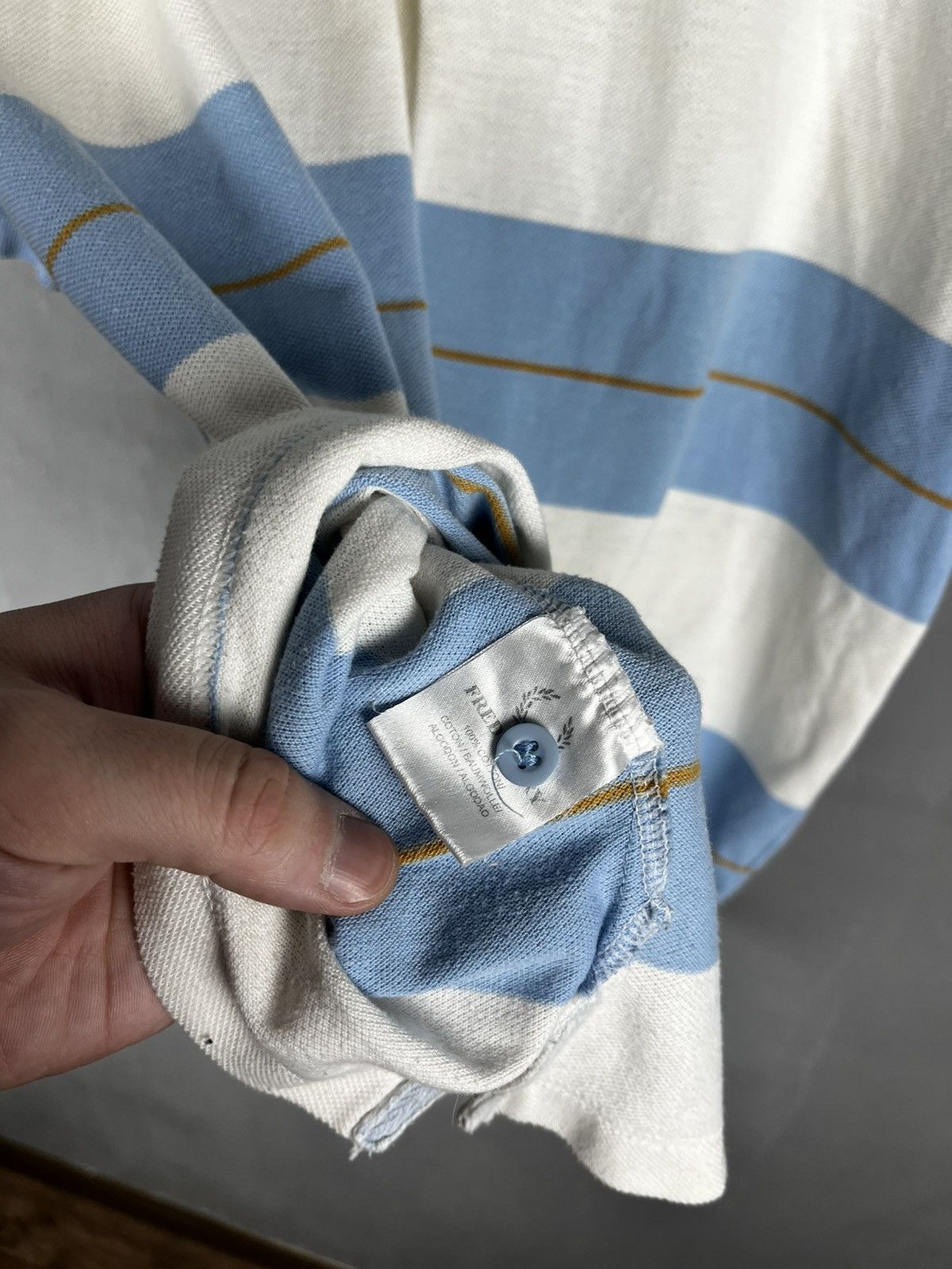Fred Perry Fred perry big logo polo shirt vintage size XL Size US XL / EU 56 / 4 - 13 Thumbnail