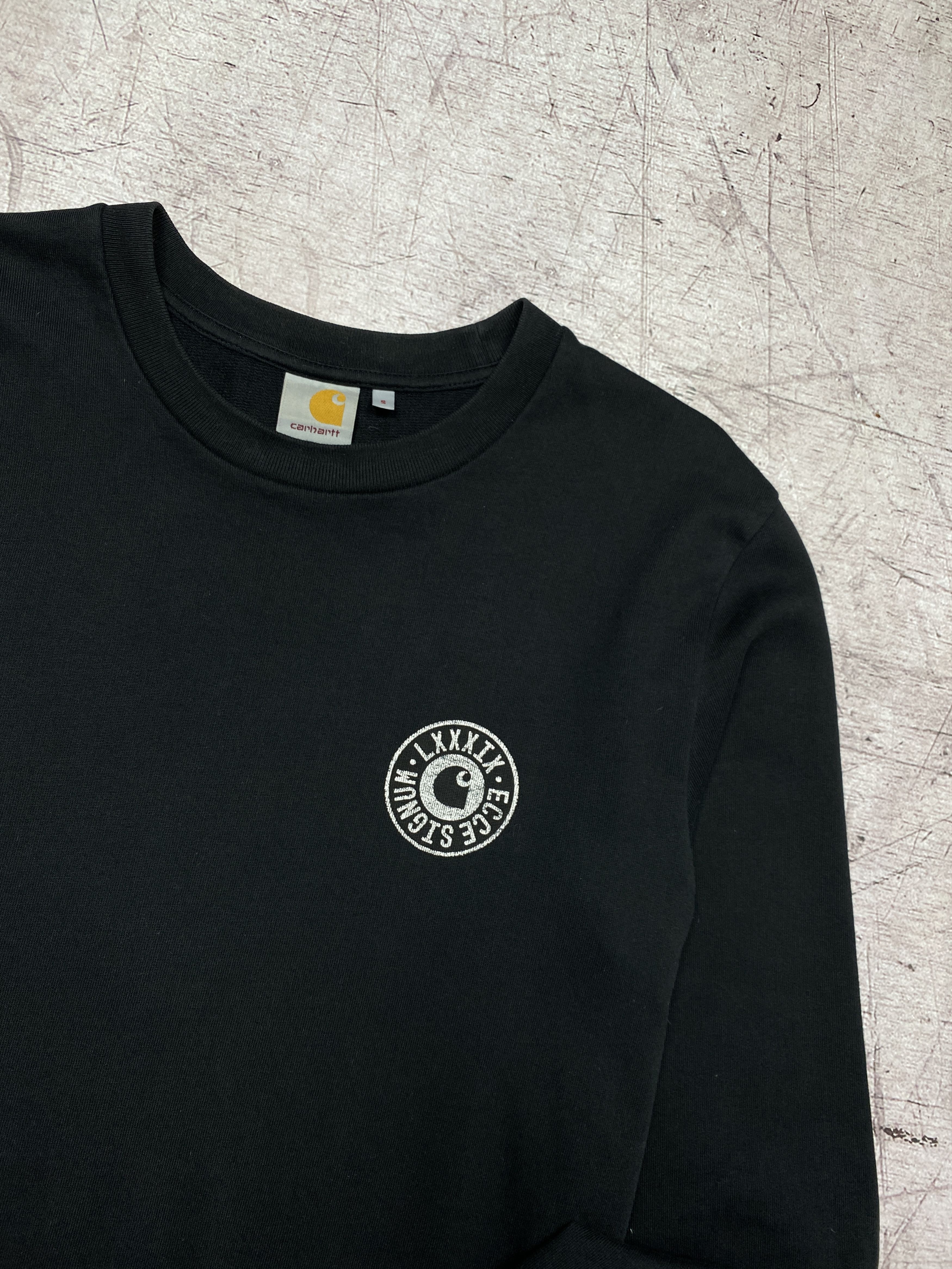 Carhartt Wip × Vintage Carhartt Wip Vintage Mens Signum Sweatshirt Size US S / EU 44-46 / 1 - 7 Thumbnail