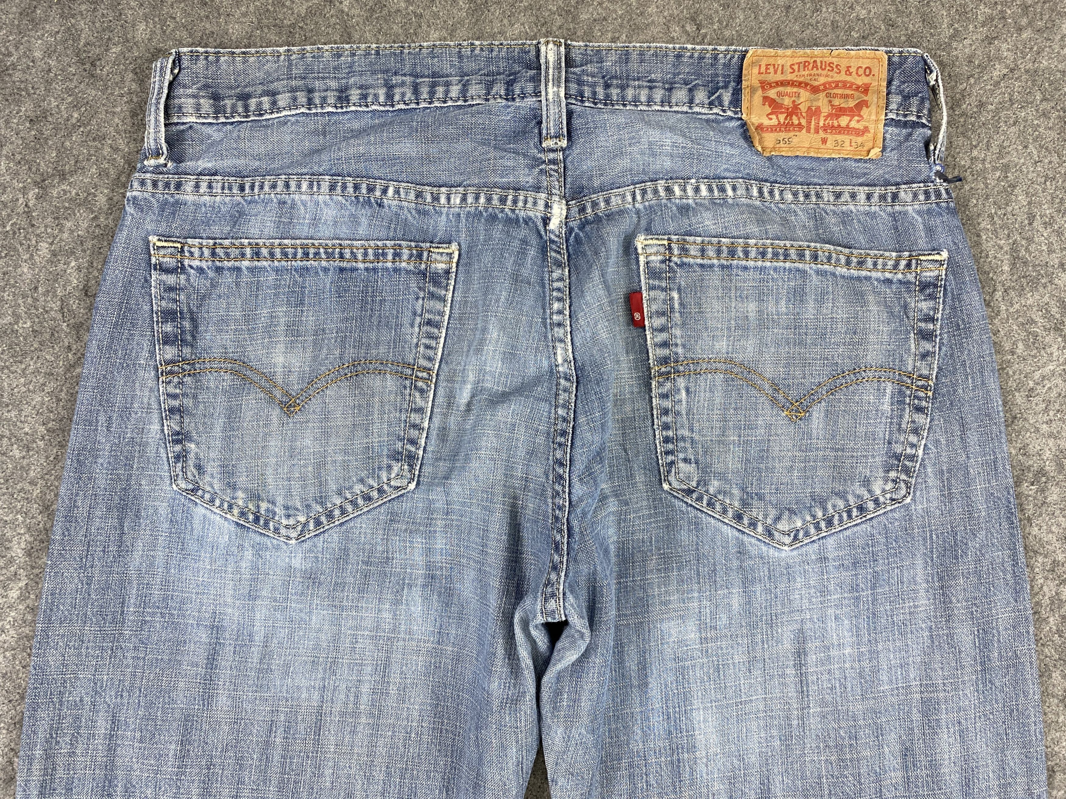 Levi's Faded Blue Vintage Levi's 569 34x32.5 Denim -JN2119 Size US 34 / EU 50 - 4 Thumbnail