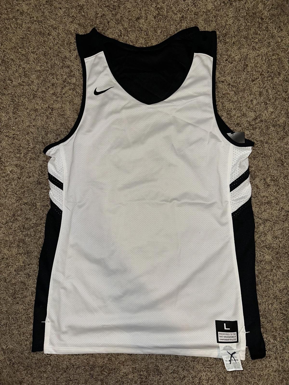 Nike Nike Men’s Reversible Basketball Game Black/White Jersey Size US L / EU 52-54 / 3 - 4 Thumbnail