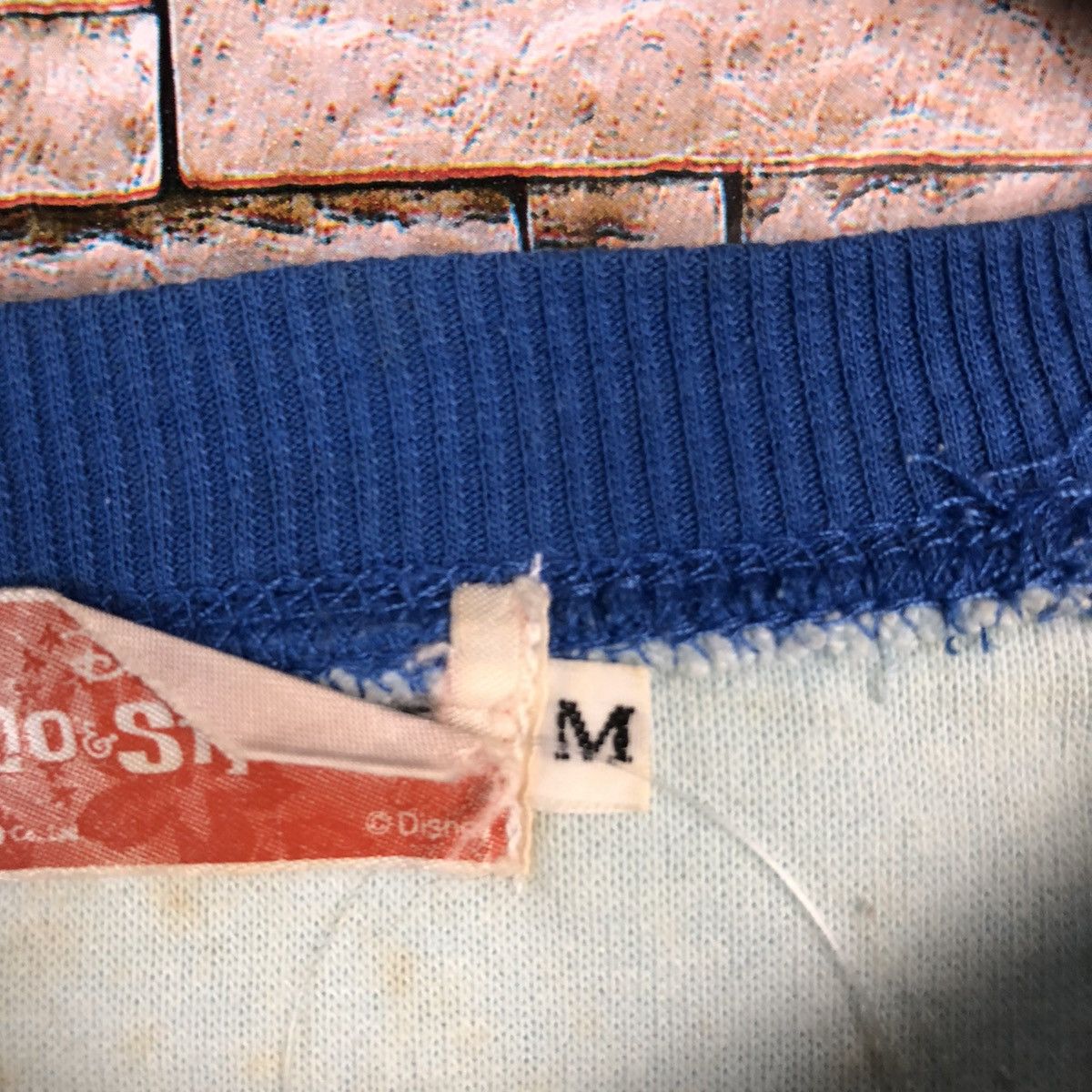 Disney × Vintage Disney Lilo Stich vintage Blue Sweatshirt #A701 Size US S / EU 44-46 / 1 - 10 Thumbnail