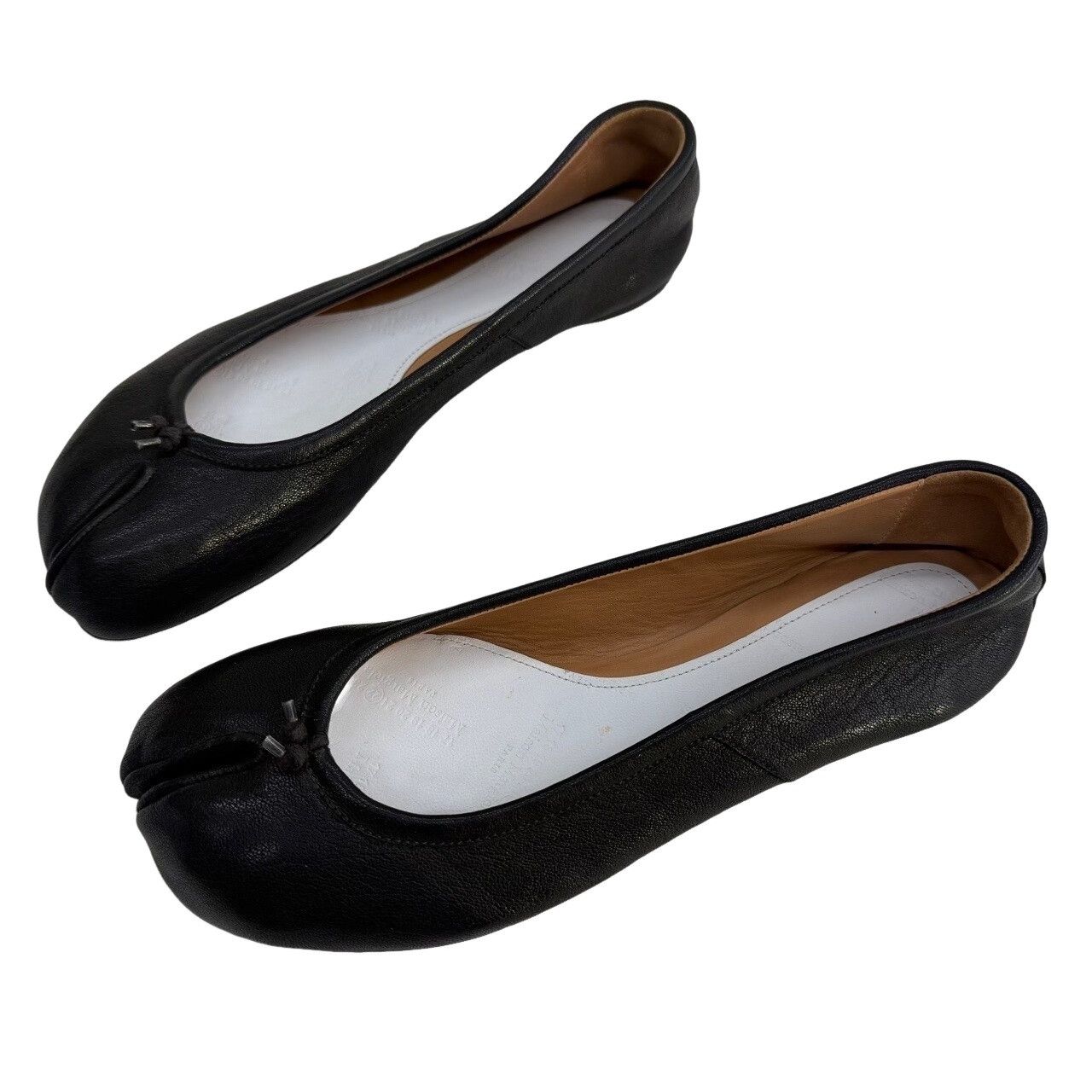 Maison Margiela Maison Margiela Black Tabi Ballet Flats Size 36 Size US 6 / IT 36 - 1 Thumbnail