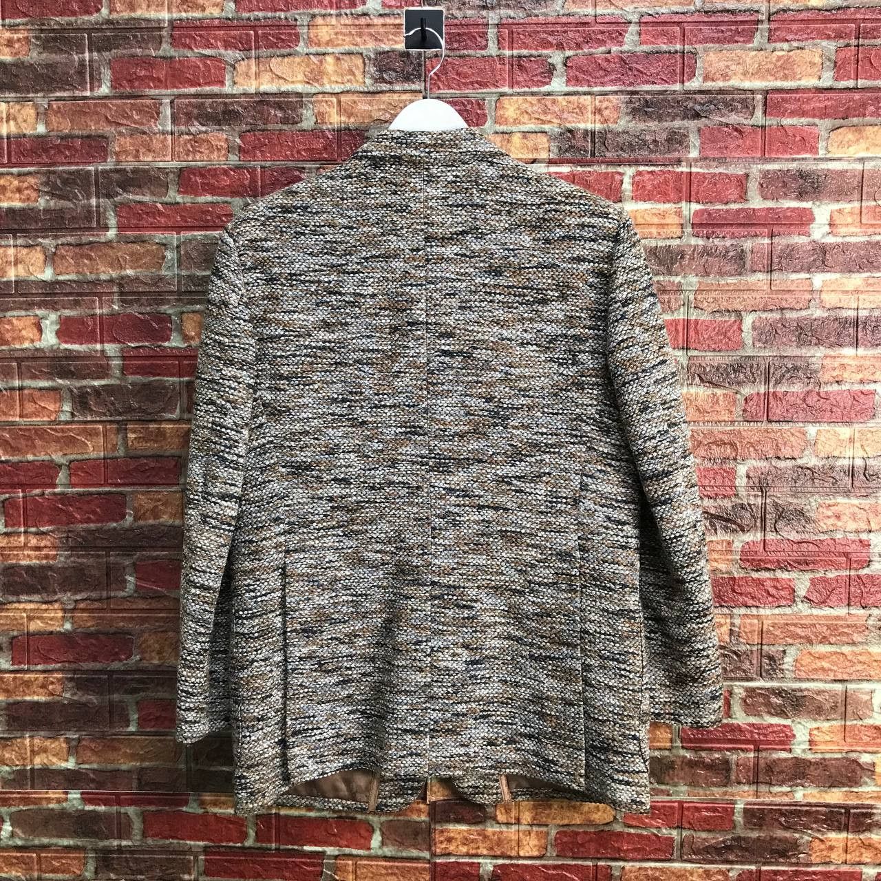 Japanese Brand GOLDEN TWEED GENUINE ROYAL TOKYO TWEED KNITTED COAT Size US M / EU 48-50 / 2 - 5 Thumbnail