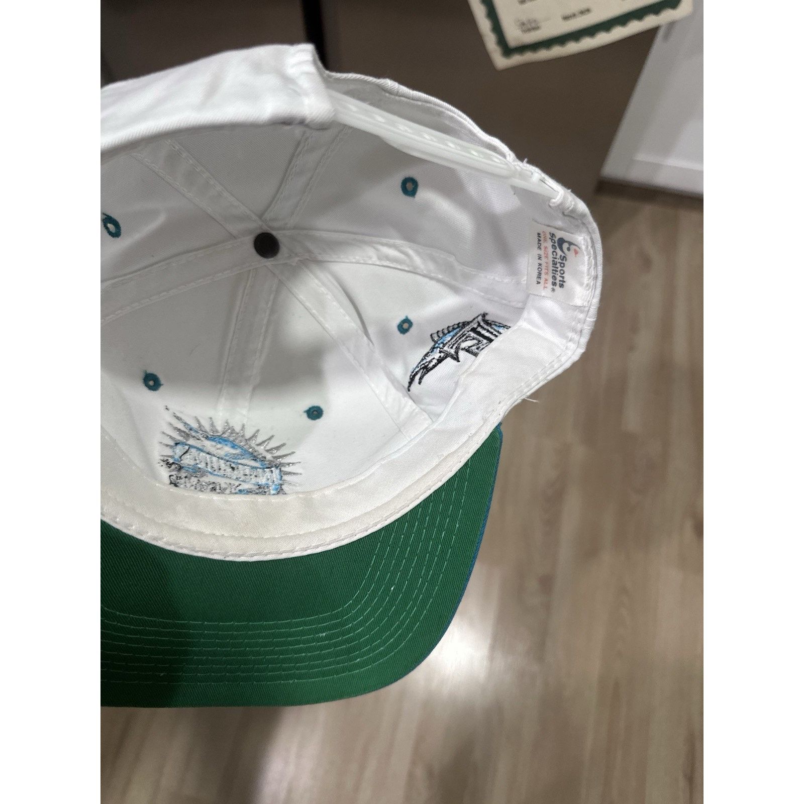 Sports Specialties Vintage Sports Specialties Florida MarlinsTwill Snapback Size ONE SIZE - 7 Thumbnail