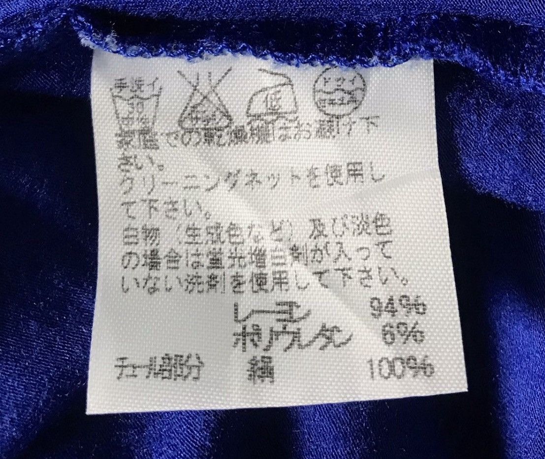 Issey Miyake Vintage Issey miyake blue turtleneck tee Size US S / EU 44-46 / 1 - 4 Thumbnail