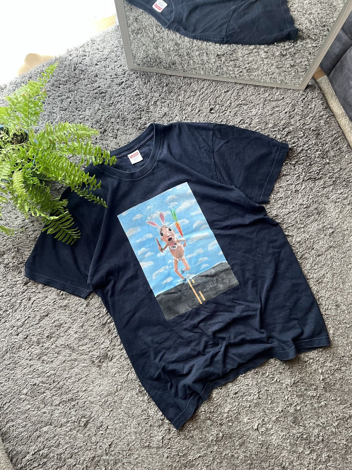 Designer × Supreme Supreme T-Shirt Streetwear Big Logo Rare Designer Size US L / EU 52-54 / 3 - 3 Thumbnail