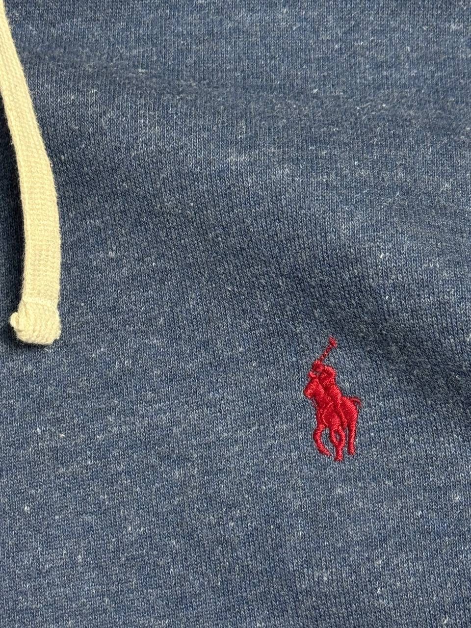 Polo Ralph Lauren × Vintage Vintage Polo Ralph Lauren Zip Up Hoodie Navy Size L Hype Y2K Size US L / EU 52-54 / 3 - 4 Thumbnail