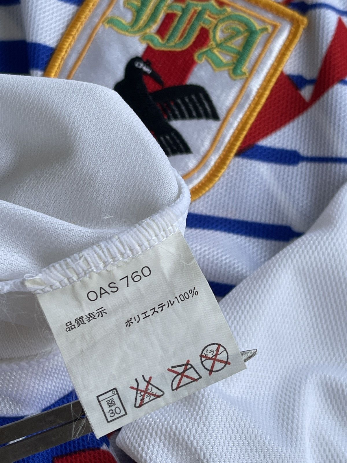 Vintage Vintage 1994 Asics Japan World Cup JFA Jersey Size US L / EU 52-54 / 3 - 9 Thumbnail