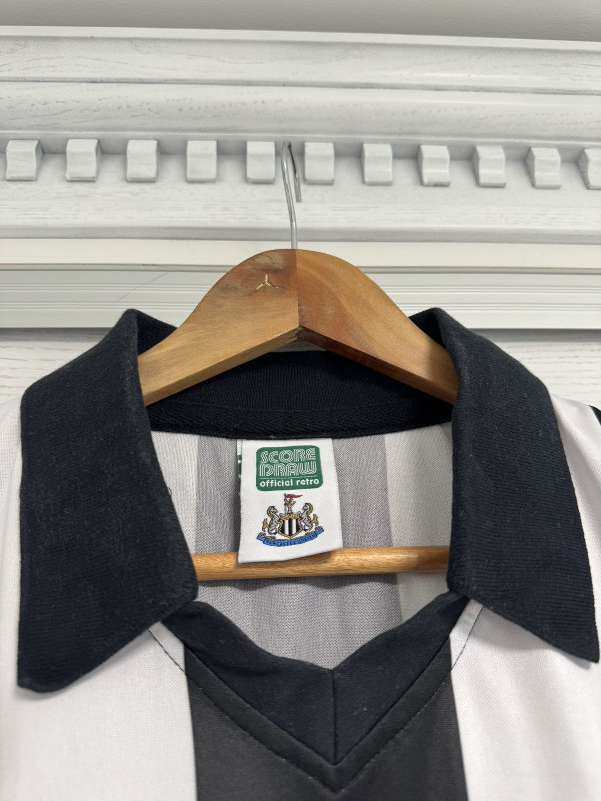Vintage Vintage Newcastle United 1982 Score Draw Soccer Jersey Shirt Size US L / EU 52-54 / 3 - 10 Thumbnail