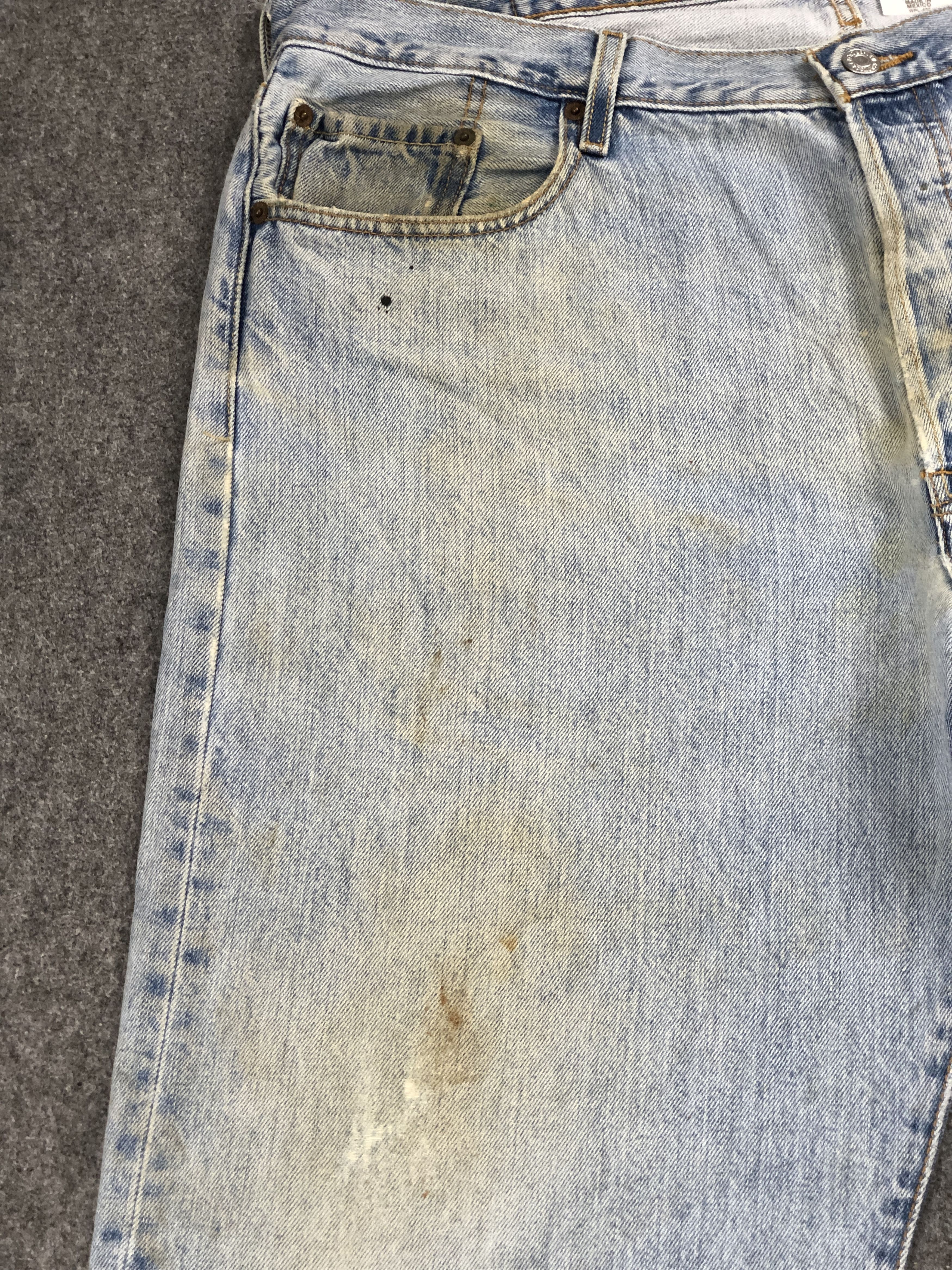 Levi's Vintage Levis 501 Light Washed Jeans DP2262 Size US 40 / EU 56 - 11 Thumbnail