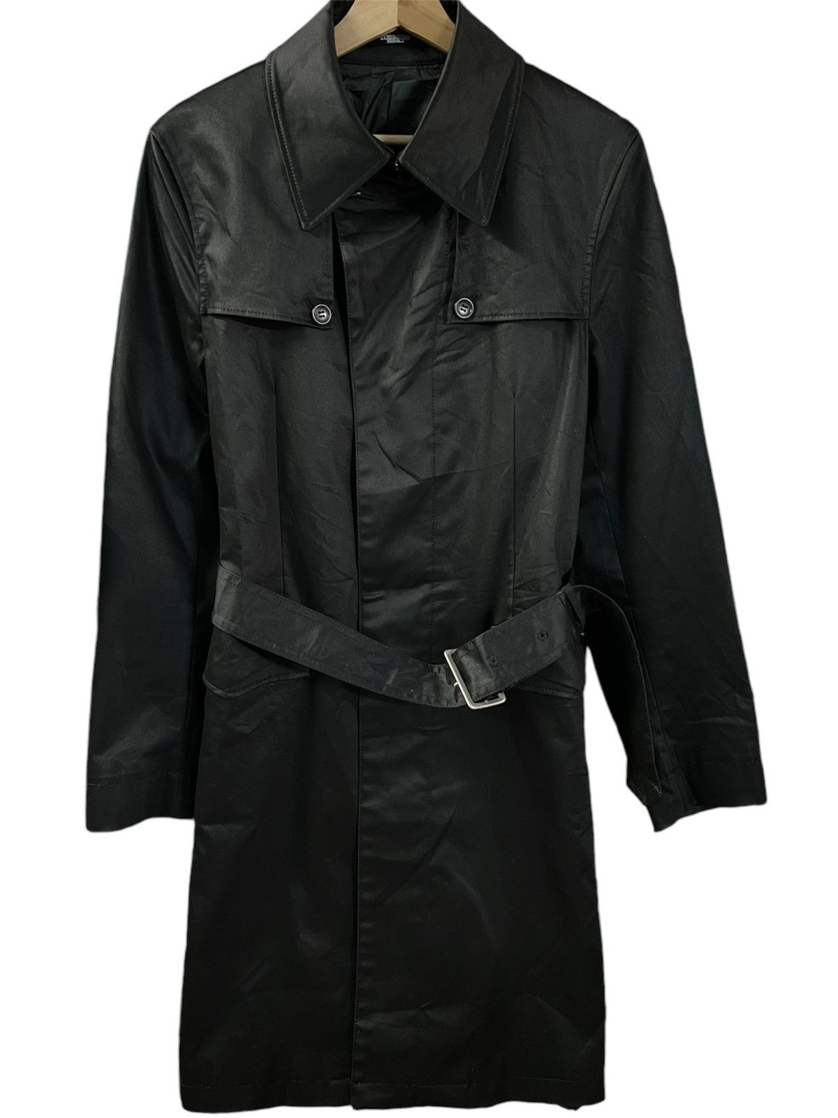 If Six Was Nine × Le Grande Bleu (L.G.B.) × Tornado Mart TORNADO MART TRENCH COAT VERY RARE Size S / US 4 / IT 40 - 1 Thumbnail