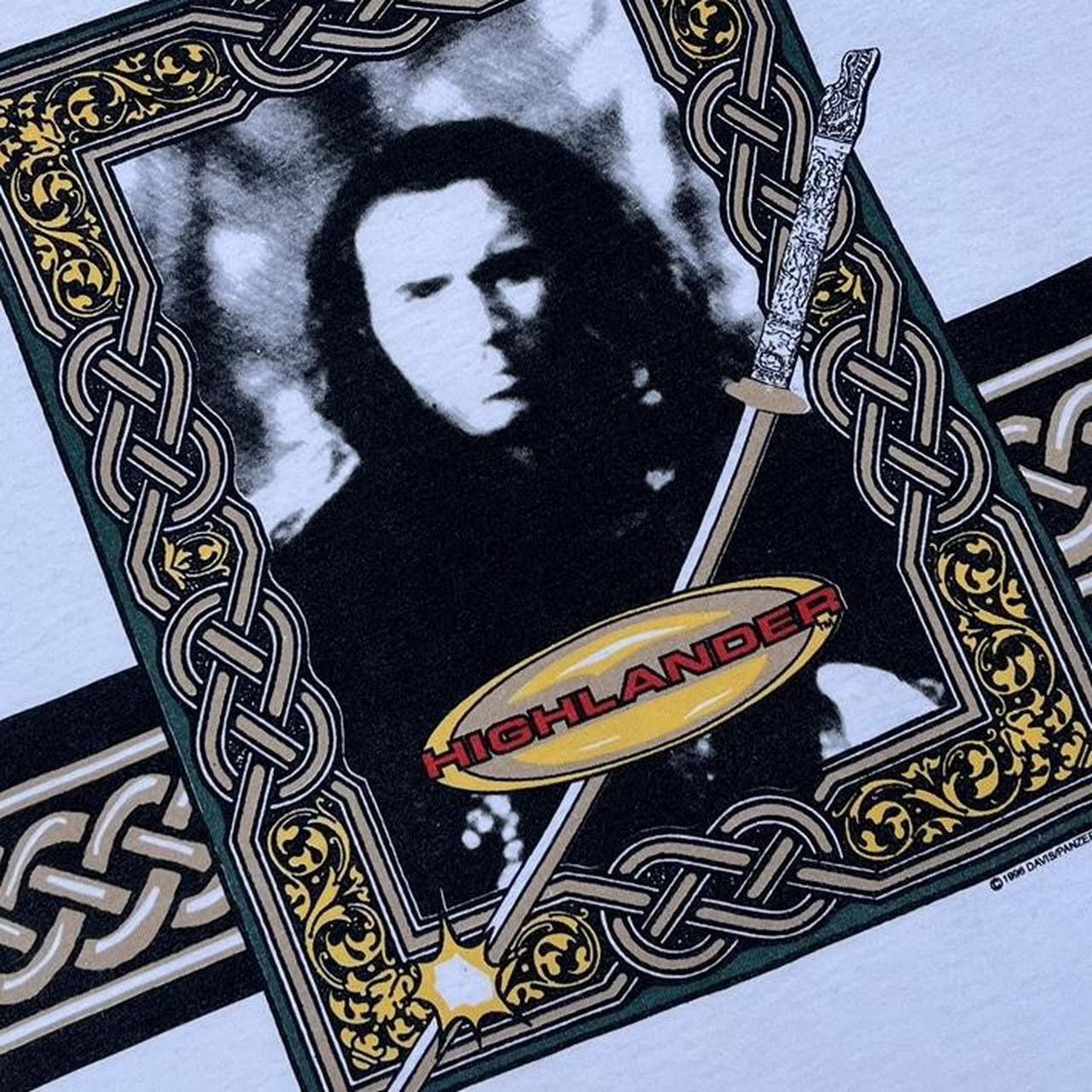 Vintage Vintage 90s Highlander Movie Promo Essential Tshirt Size US M / EU 48-50 / 2 - 3 Thumbnail