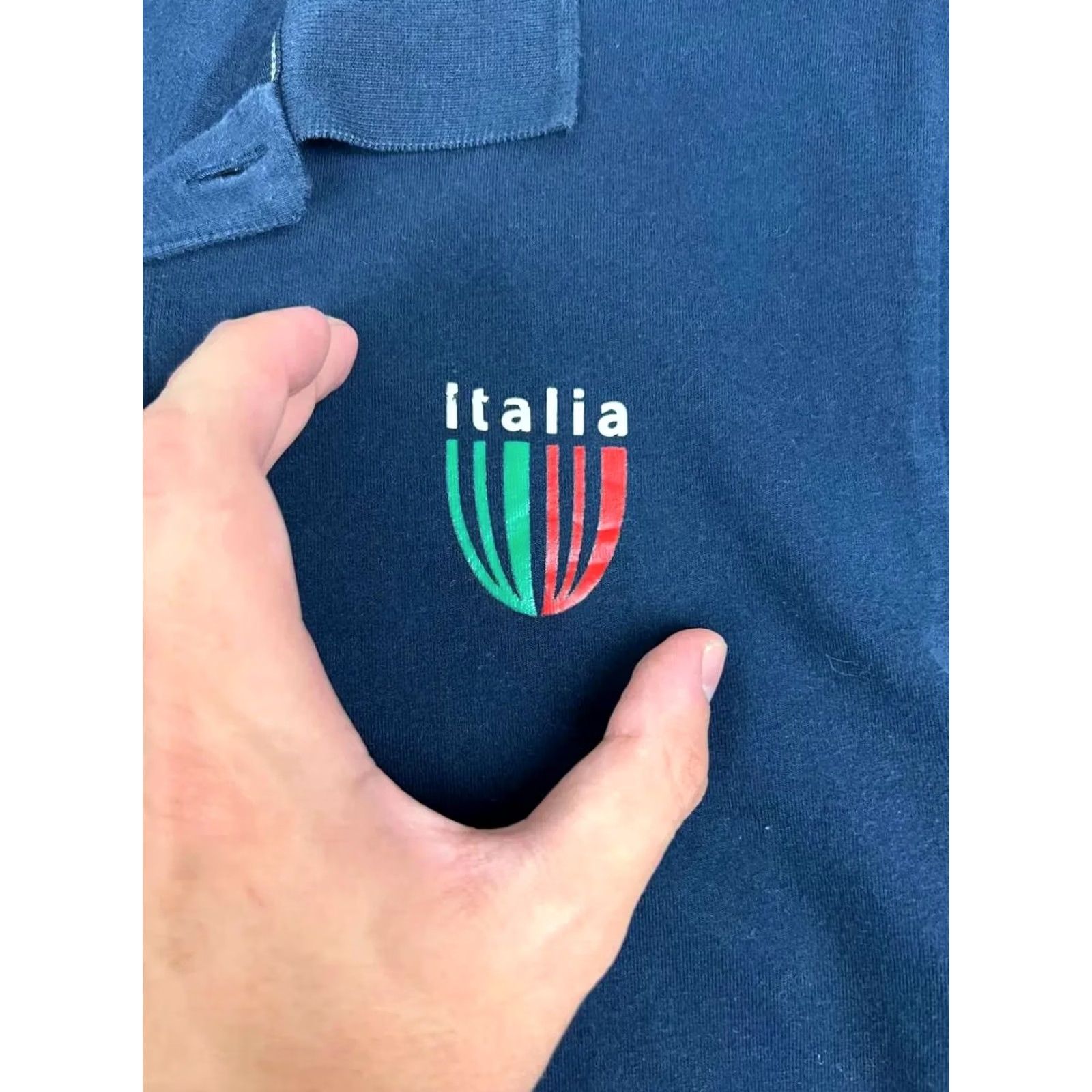 Emporio Armani Emporio Armani EA7 Polo Shirt Men SZ S Blue Big Logo Size US S / EU 44-46 / 1 - 3 Thumbnail