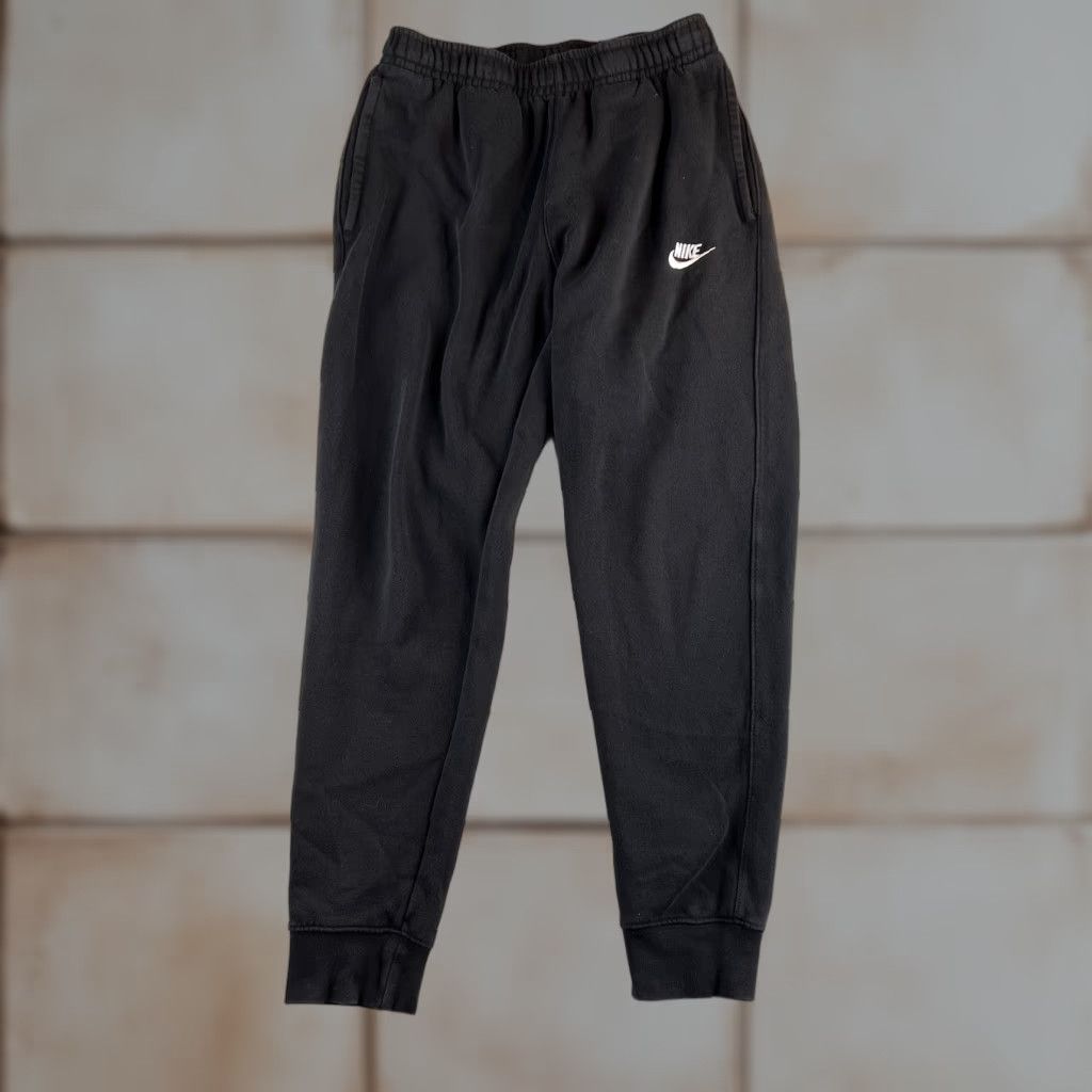Nike Nike Sportswear Club Fleece Sweatpants Joggers Black Men's S Casual Gym Pants Size US 29 - 1 Thumbnail