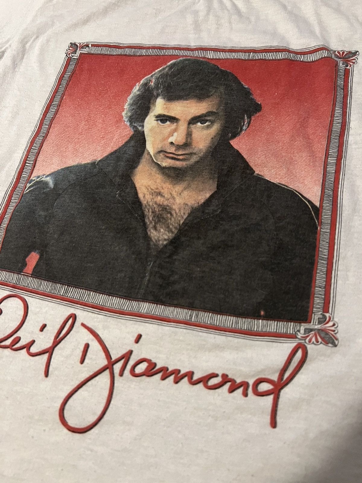 Band Tees × Vintage Neil Dianmond Fall Tour 82 Tee Size US M / EU 48-50 / 2 - 3 Thumbnail