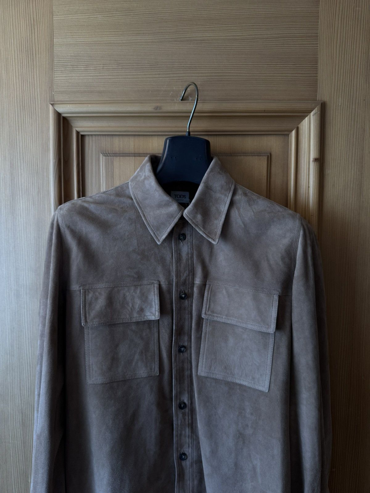Tod's Tod’s Lamb Leather Suede Light Jacket Size M / US 6-8 / IT 42-44 - 2 Thumbnail