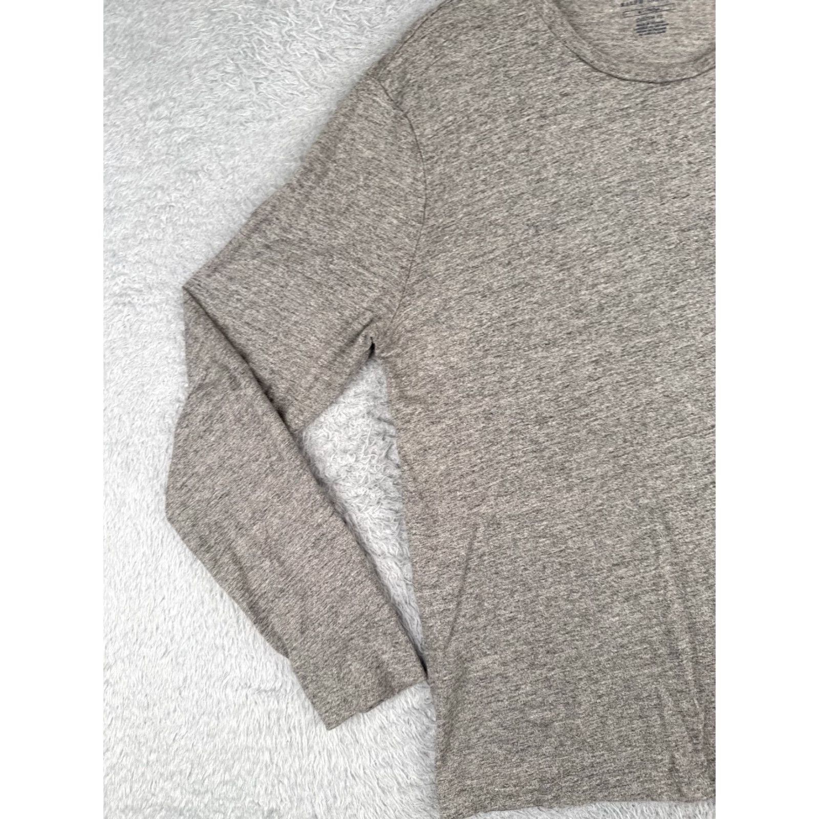 Polo Ralph Lauren Polo Ralph Lauren Shirt Men M Gray Crew Neck Long Sleeve Cotton Jersey Logo - Regular Fit, All Seasons Size US M / EU 48-50 / 2 - 3 Thumbnail