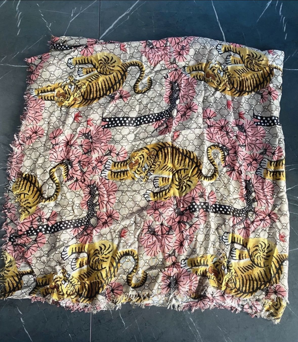 Gucci Gucci Silk Scarf Size ONE SIZE - 10 Thumbnail