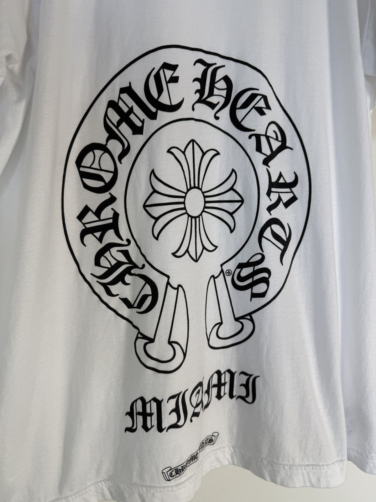 Chrome Hearts Miami Exclusive Chrome Hearts Horseshoe Tshirt Size US XXL / EU 58 / 5 - 3 Thumbnail