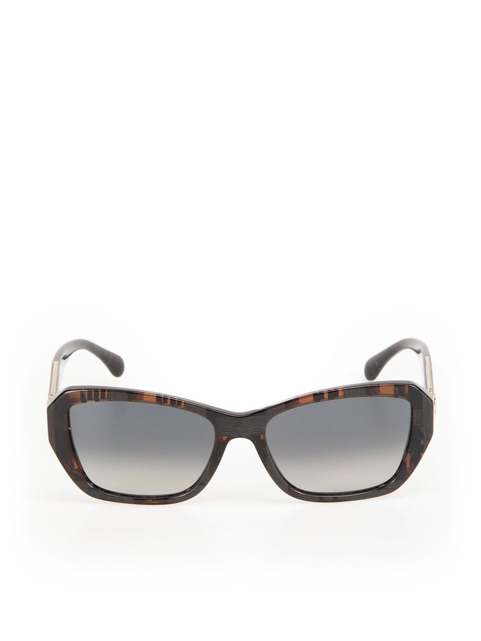 Black Butterfly Grey Gradient Sunglasses