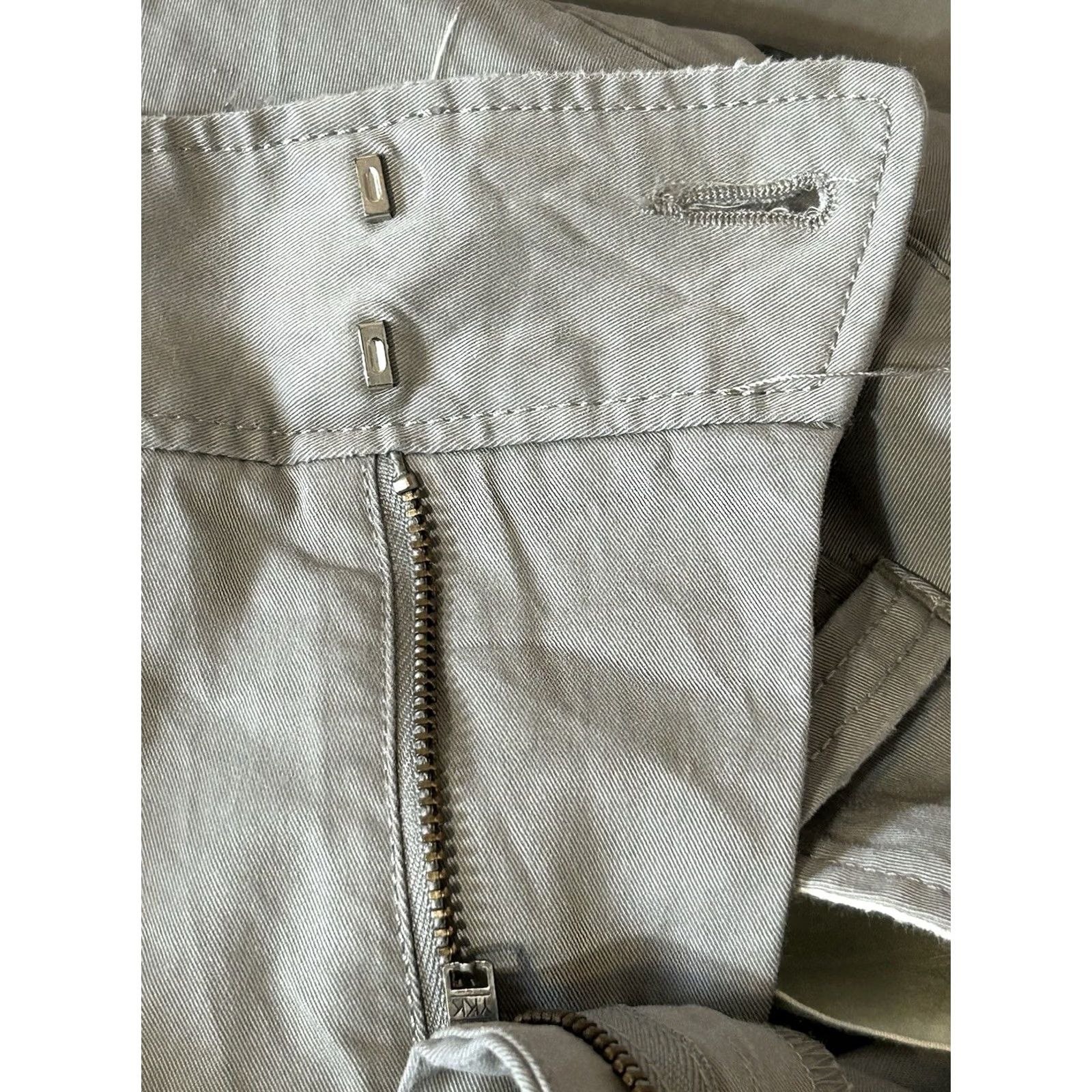 Old Navy Old Navy Wide Legs Pants Women 8 Reg Gray Mid Rise Belt Loops Cuff Size 30" / US 8 / IT 44 - 6 Thumbnail