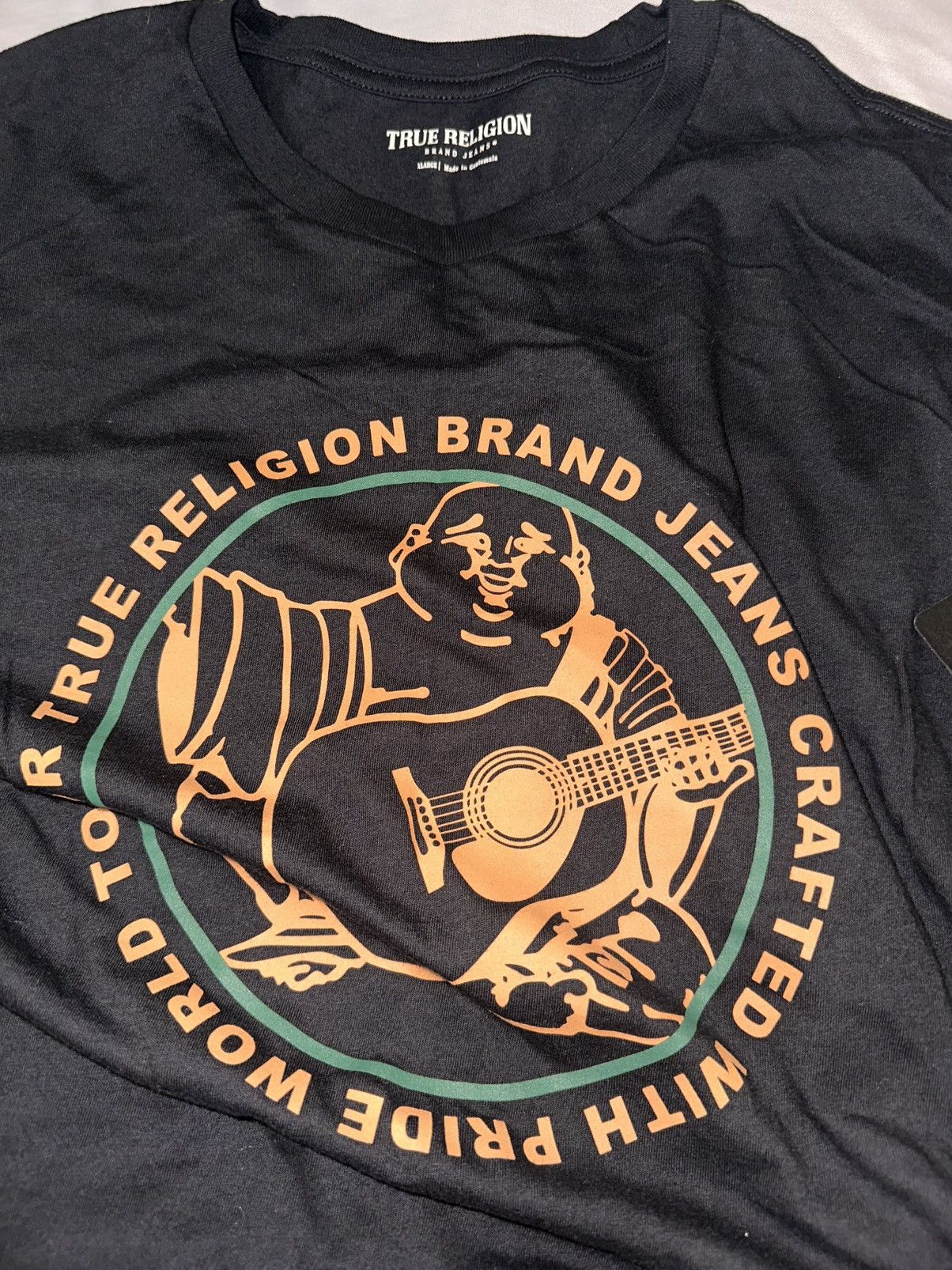 True Religion True Religion Jet Black World Tee Black XL Size US XL / EU 56 / 4 - 1 Thumbnail