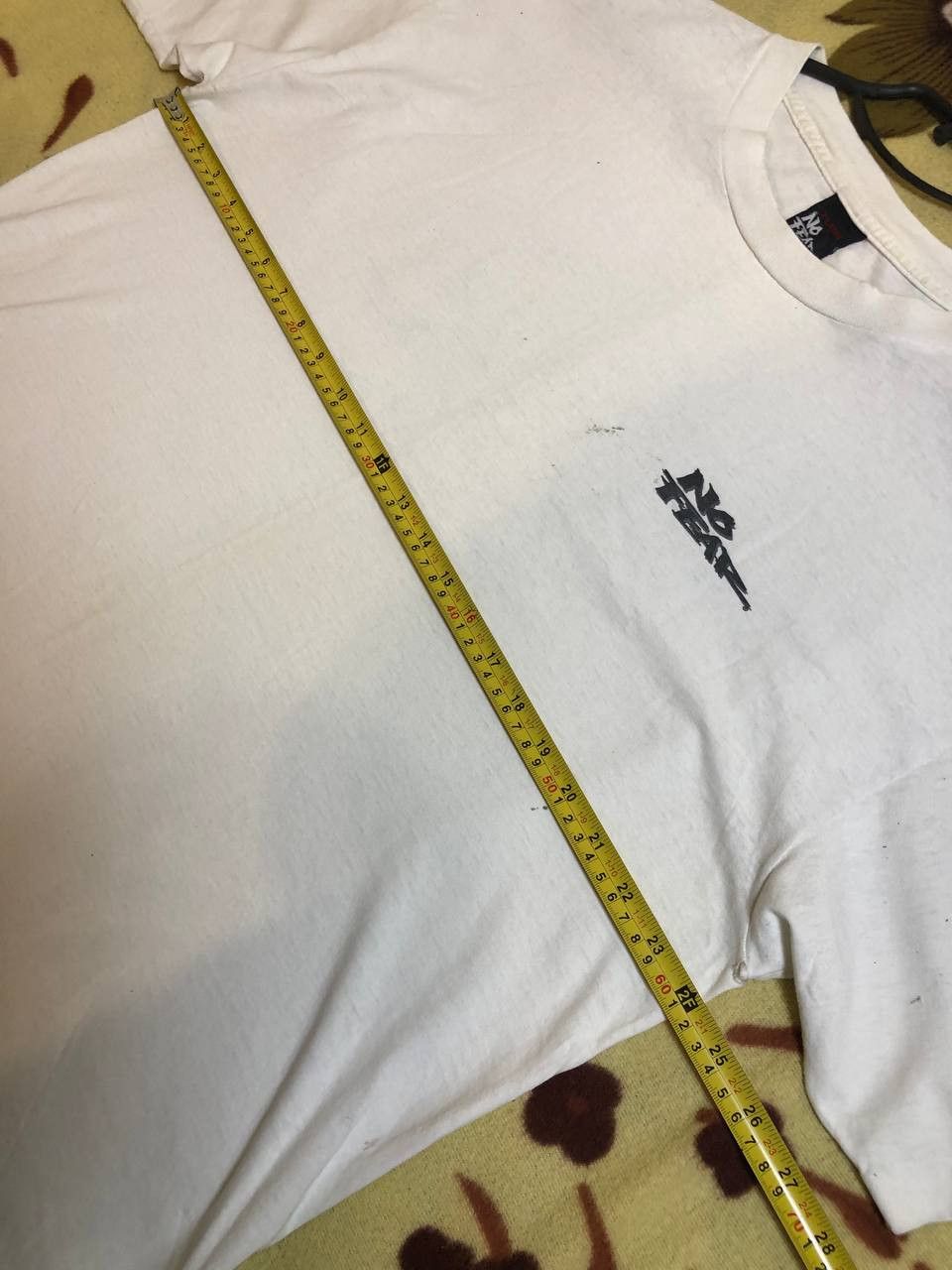 No Fear Vintage No Fear If Your Scared Get A Dog Short Sleeve tee Size US XL / EU 56 / 4 - 12 Thumbnail