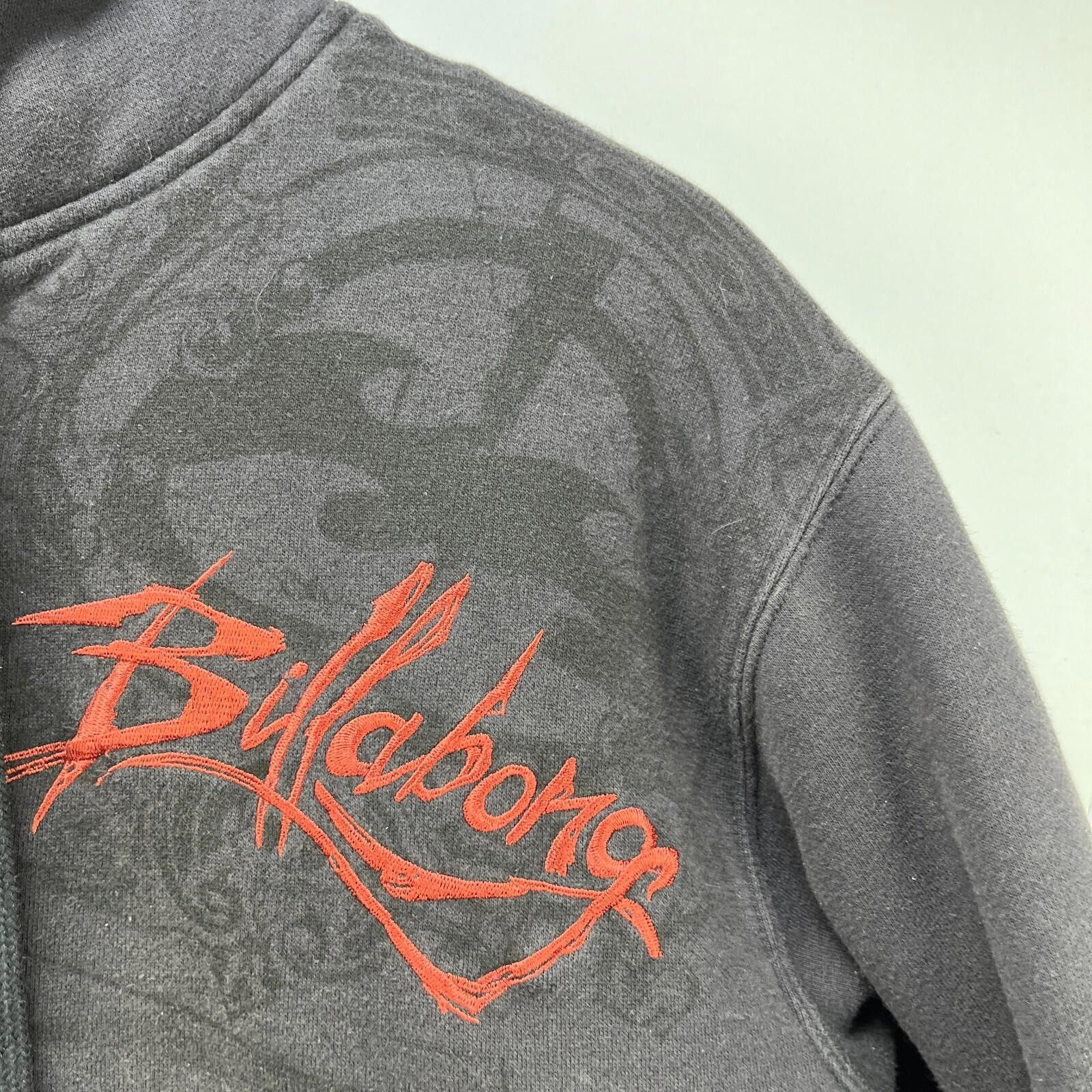 Billabong Vintage Y2K Billabong Hoodie Sherpa Lined Zip up XL Faded Size US XL / EU 56 / 4 - 3 Thumbnail