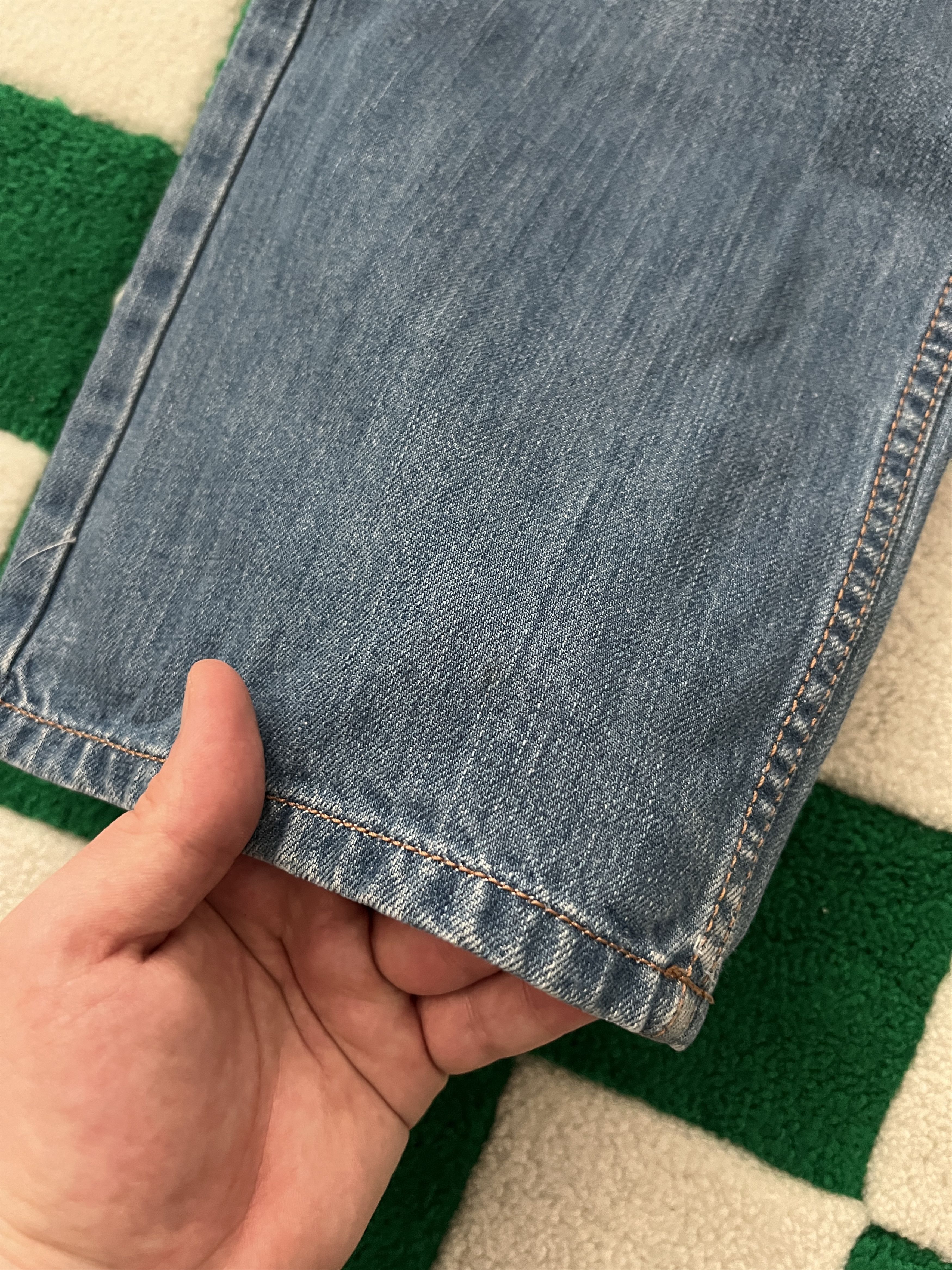 Diesel Vintage Y2K Diesel Larkee Washed Denim Jeans Size W34 L32 Size US 34 / EU 50 - 20 Thumbnail