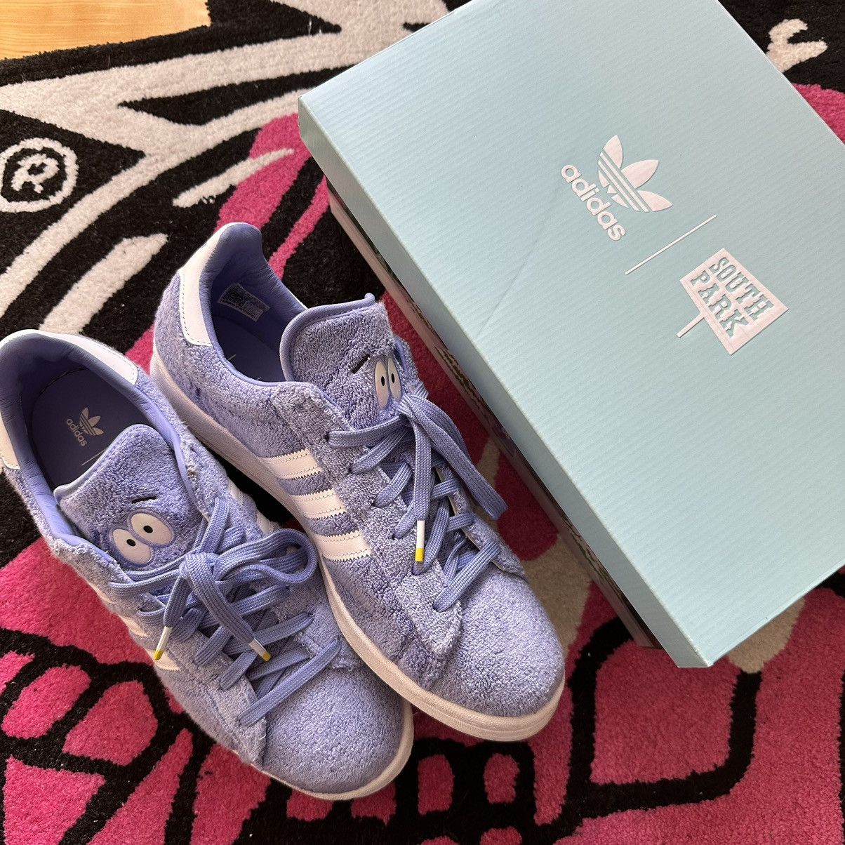 image of Adidas Southpark Towelie Campus 80's Sp Shoes in Blue, Men's (Size 11.5)