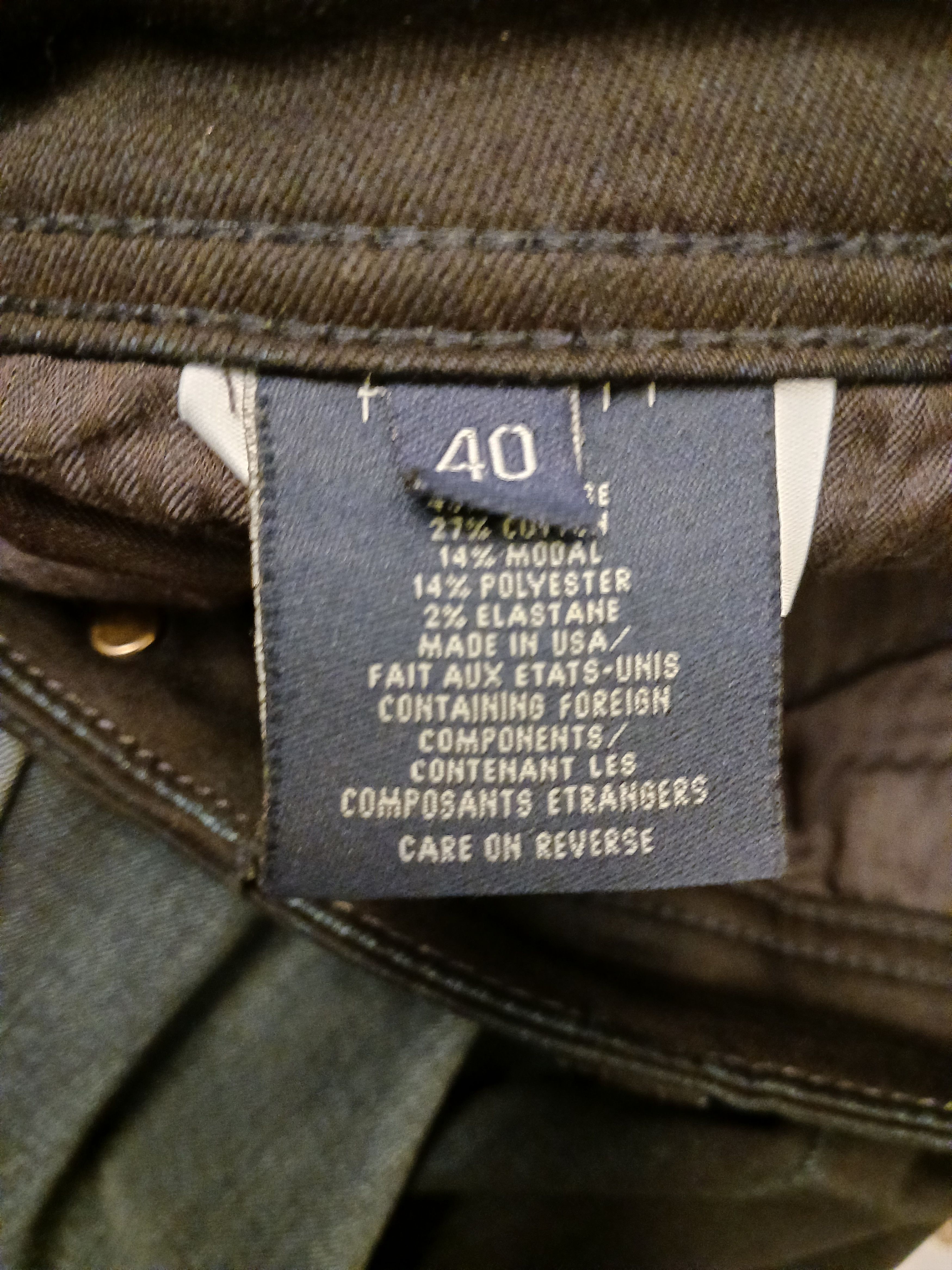 Fidelity Fidelity Denim Men's Jimmy Dark Wash Stretch Jeans Size US 40 / EU 56 - 3 Thumbnail