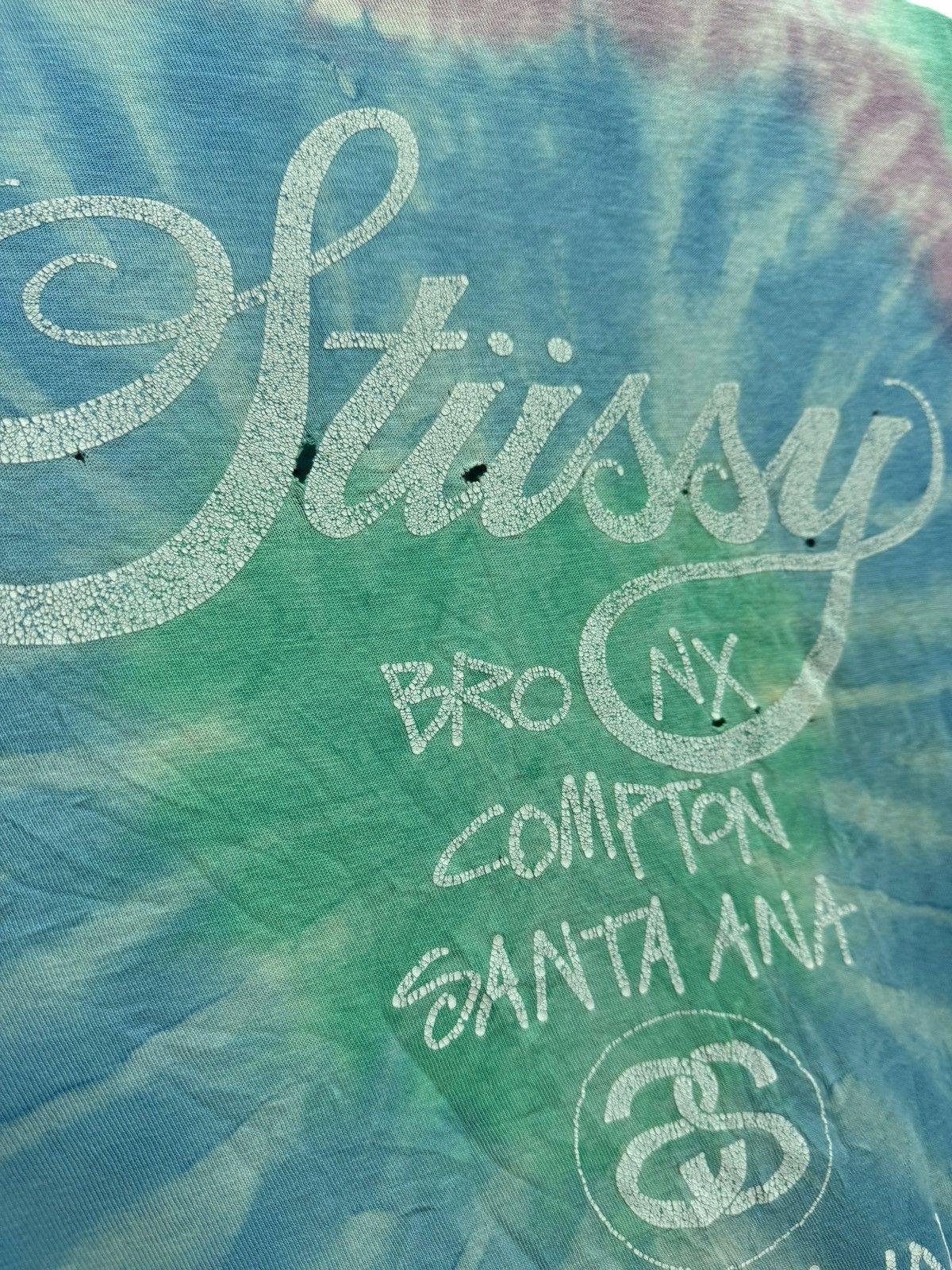 Stussy Vintage Trashed Stussy Tye Dye Size US XL / EU 56 / 4 - 8 Thumbnail