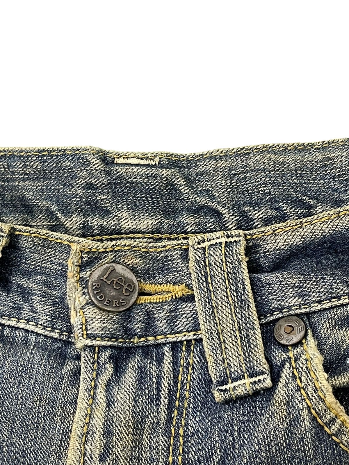 Lee Flare Jeans Lee Japan Distress Faded Boot Cut 7🟦5 Size US 30 / EU 46 - 10 Thumbnail