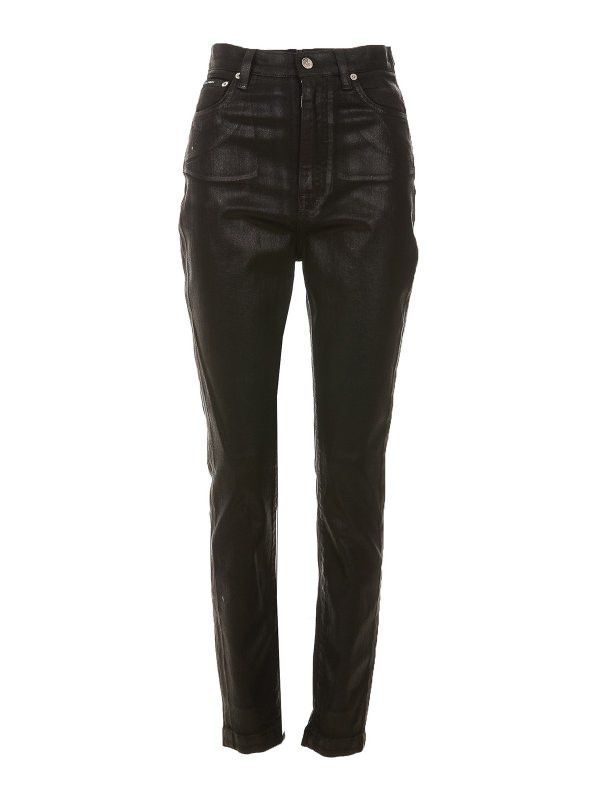 Dolce & Gabbana o1y0925 Casual Pant in Black Size 27" / US 4 / IT 40 - 1 Thumbnail